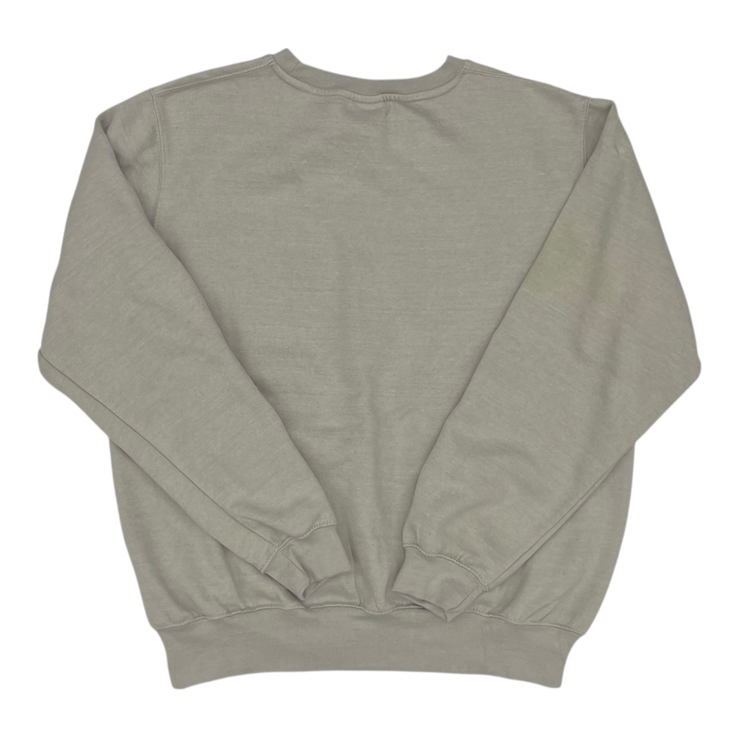 Sweatshirt Crewneck By Clothes Mentor In Tan, Size:L