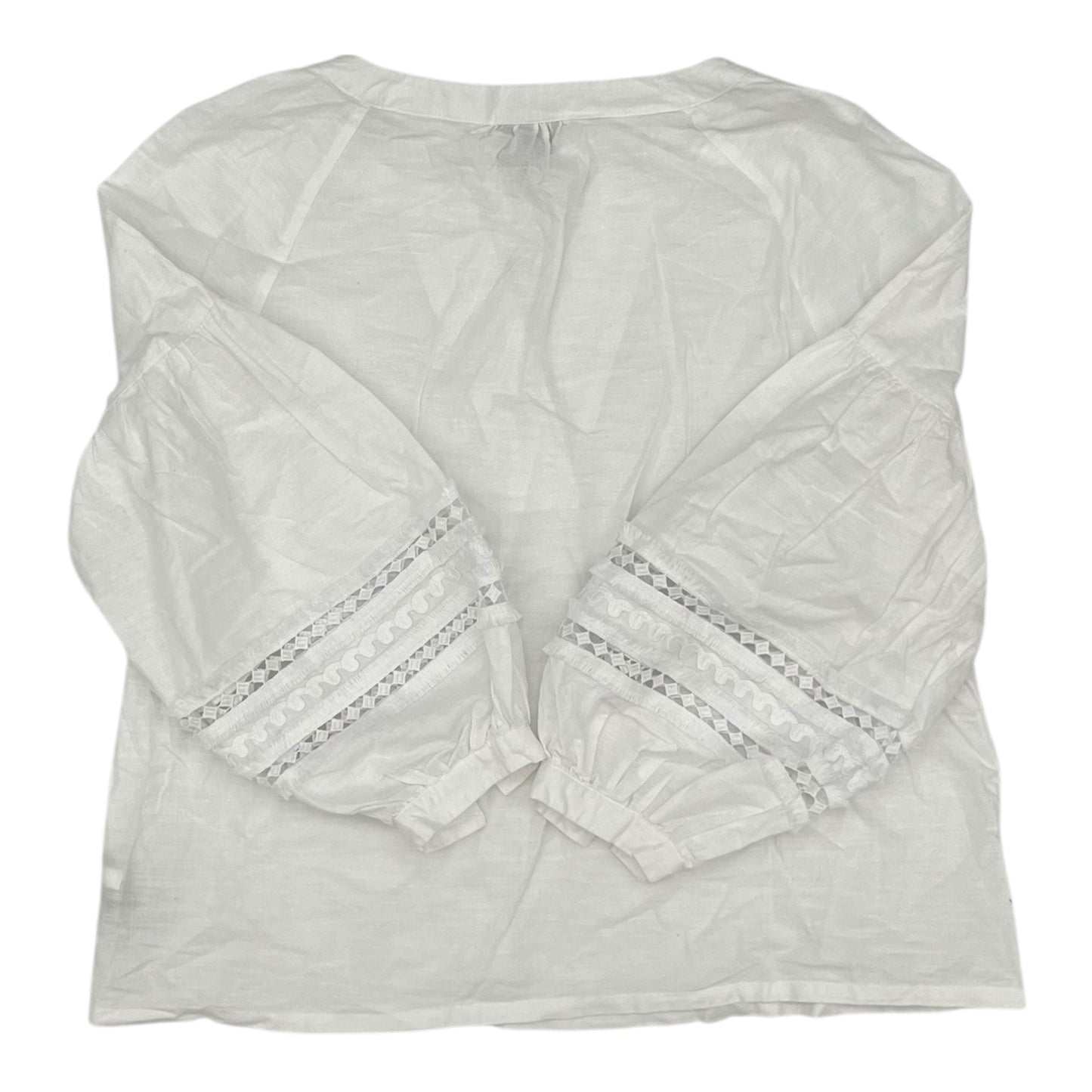 Blouse Ls By Who What Wear In White, Size:M