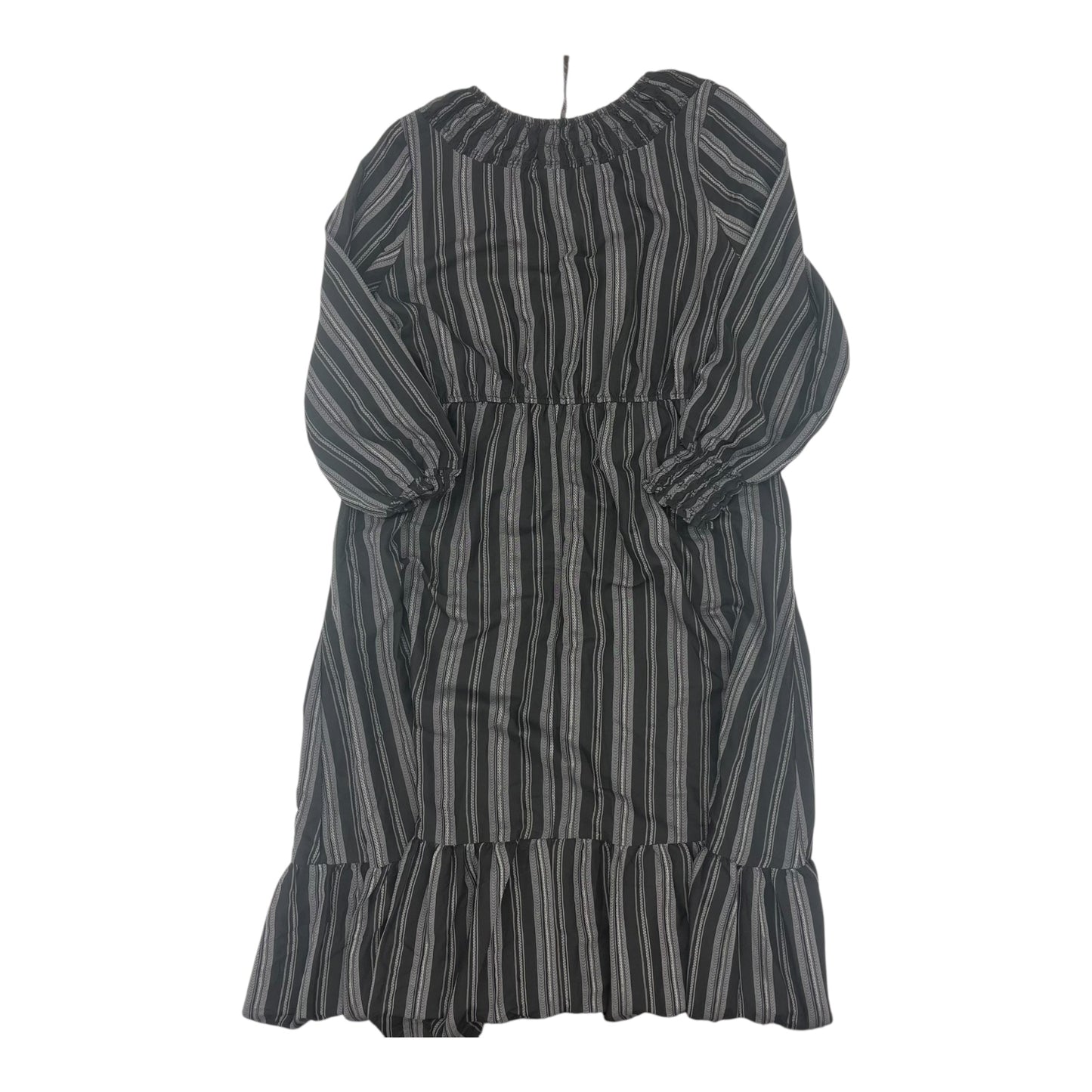 Dress Casual Maxi By Terra & Sky In Black, Size:1X