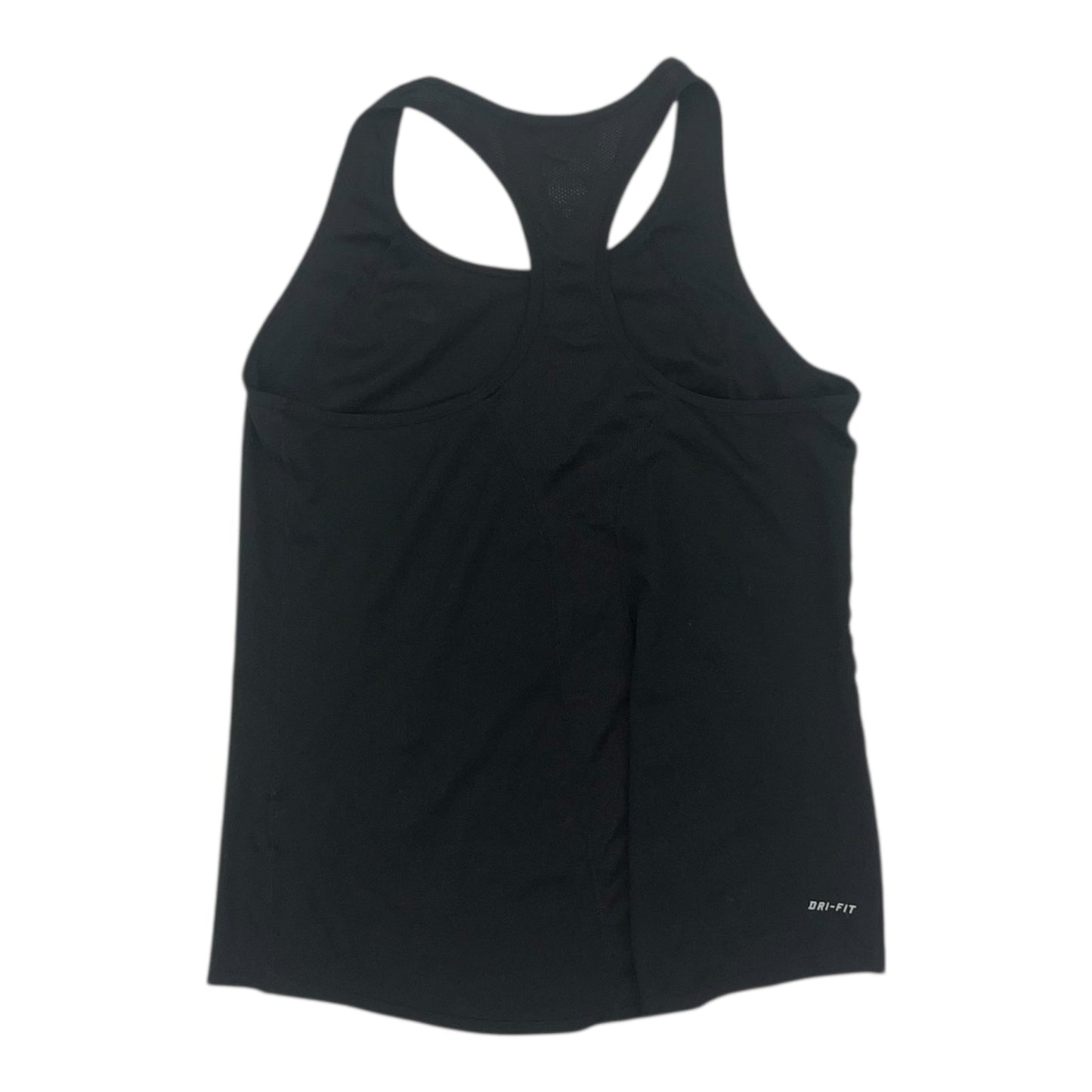 Athletic Tank Top By Nike In Black, Size:M