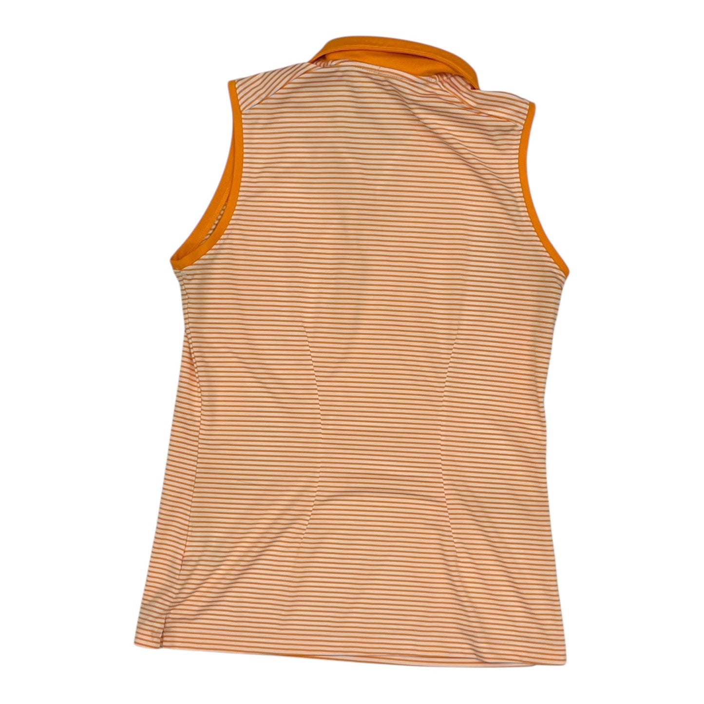 Athletic Tank Top By Nike In Orange, Size:S