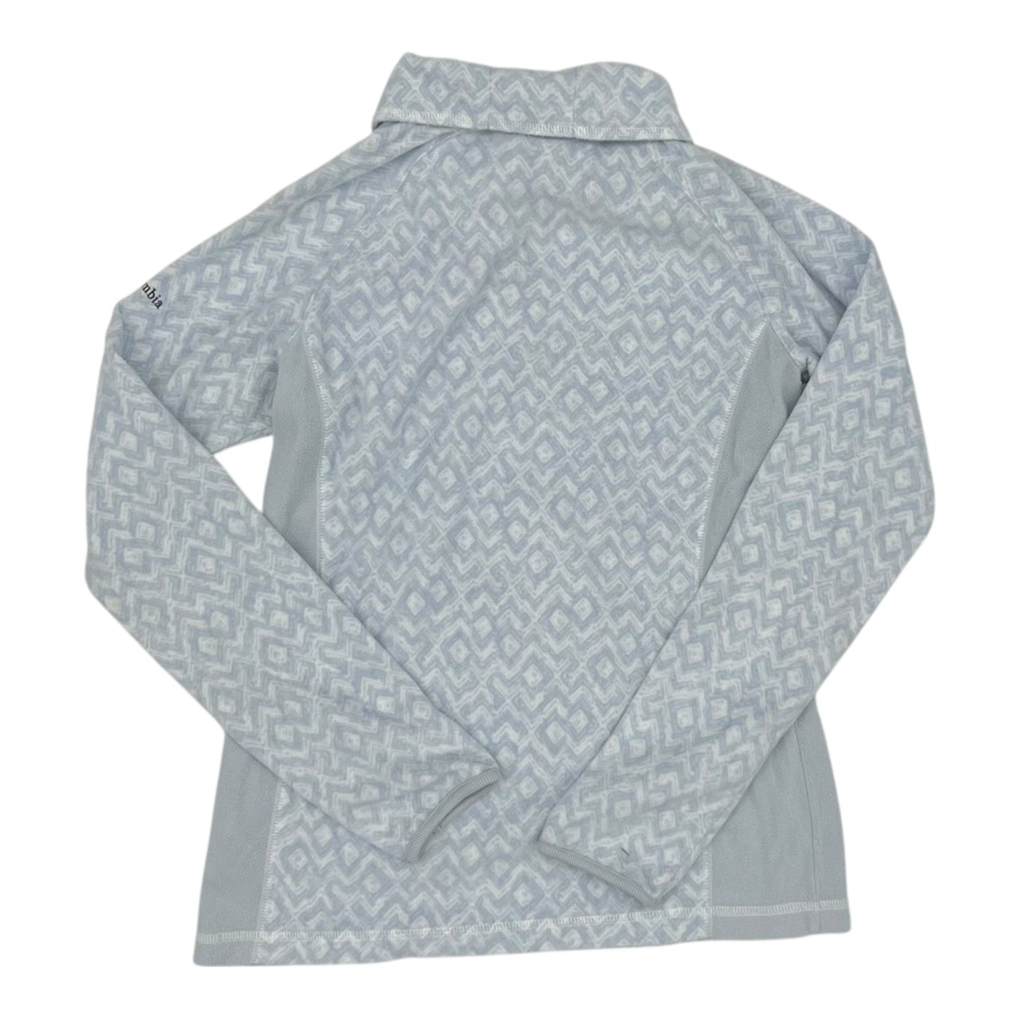 Athletic Top Ls Collar By Columbia In Blue, Size:S