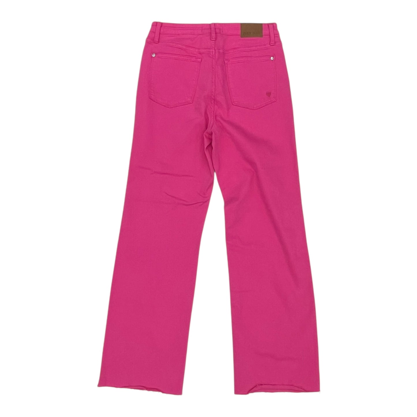 Jeans Straight By Judy Blue In Pink Denim, Size:10