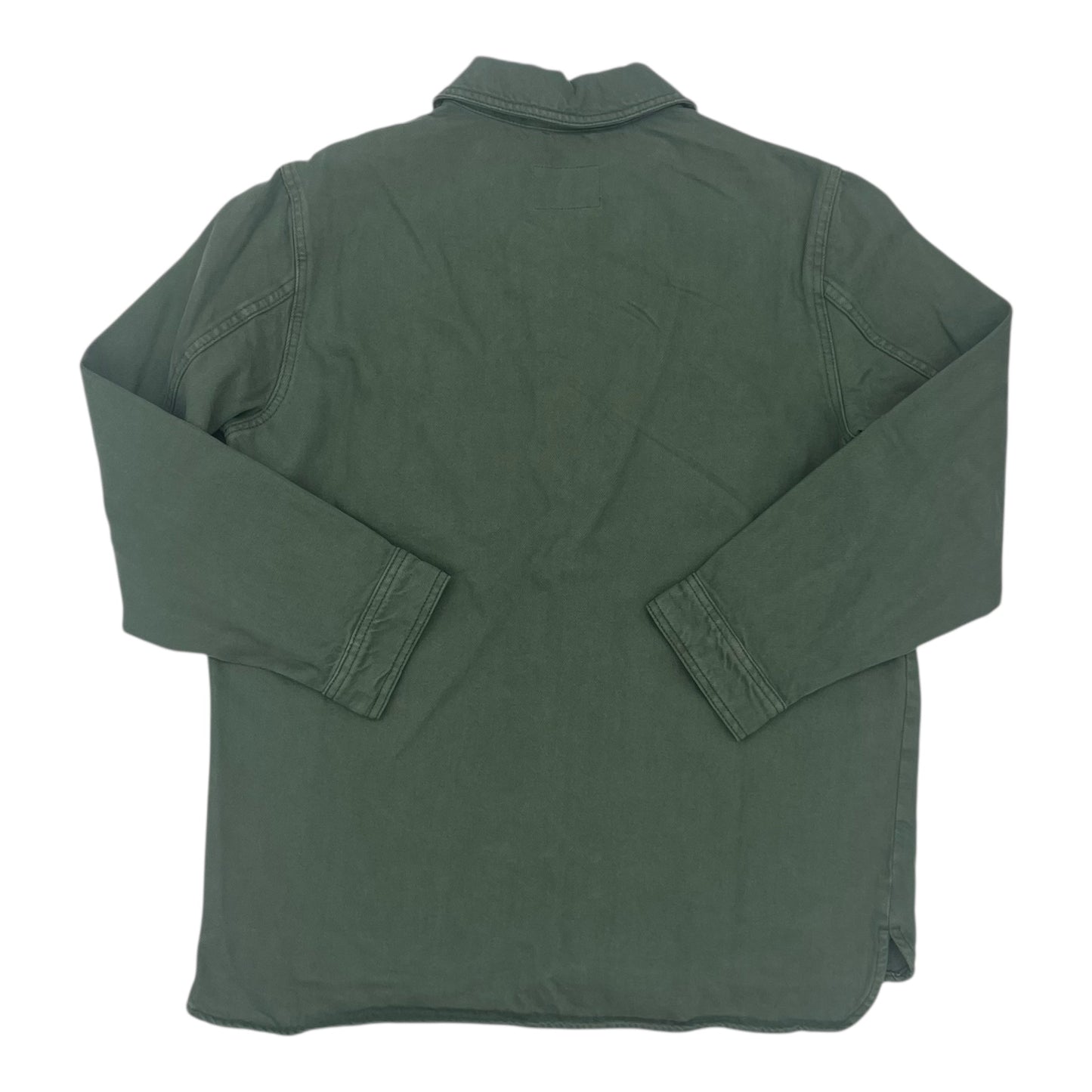 Jacket Denim By Old Navy In Green Denim, Size:M