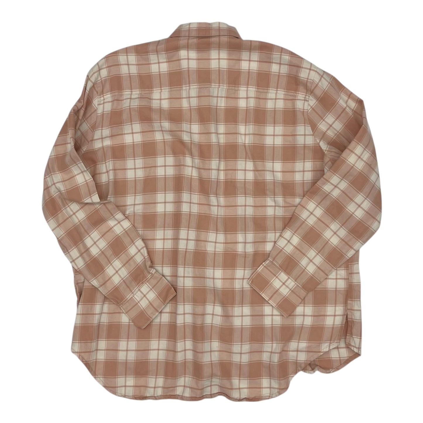 Blouse Ls By Madewell In Pink, Size:M