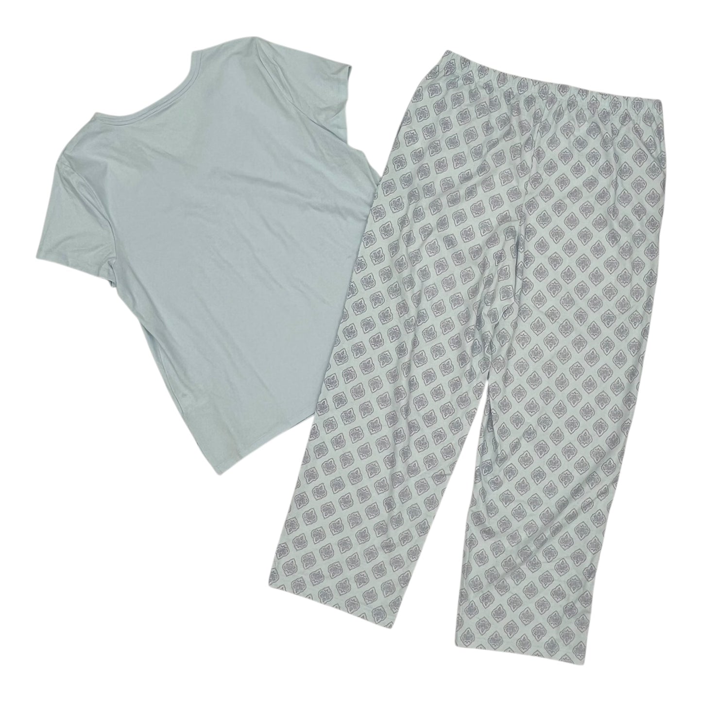 Pajamas 2Pc By Charter Club In Blue, Size:M