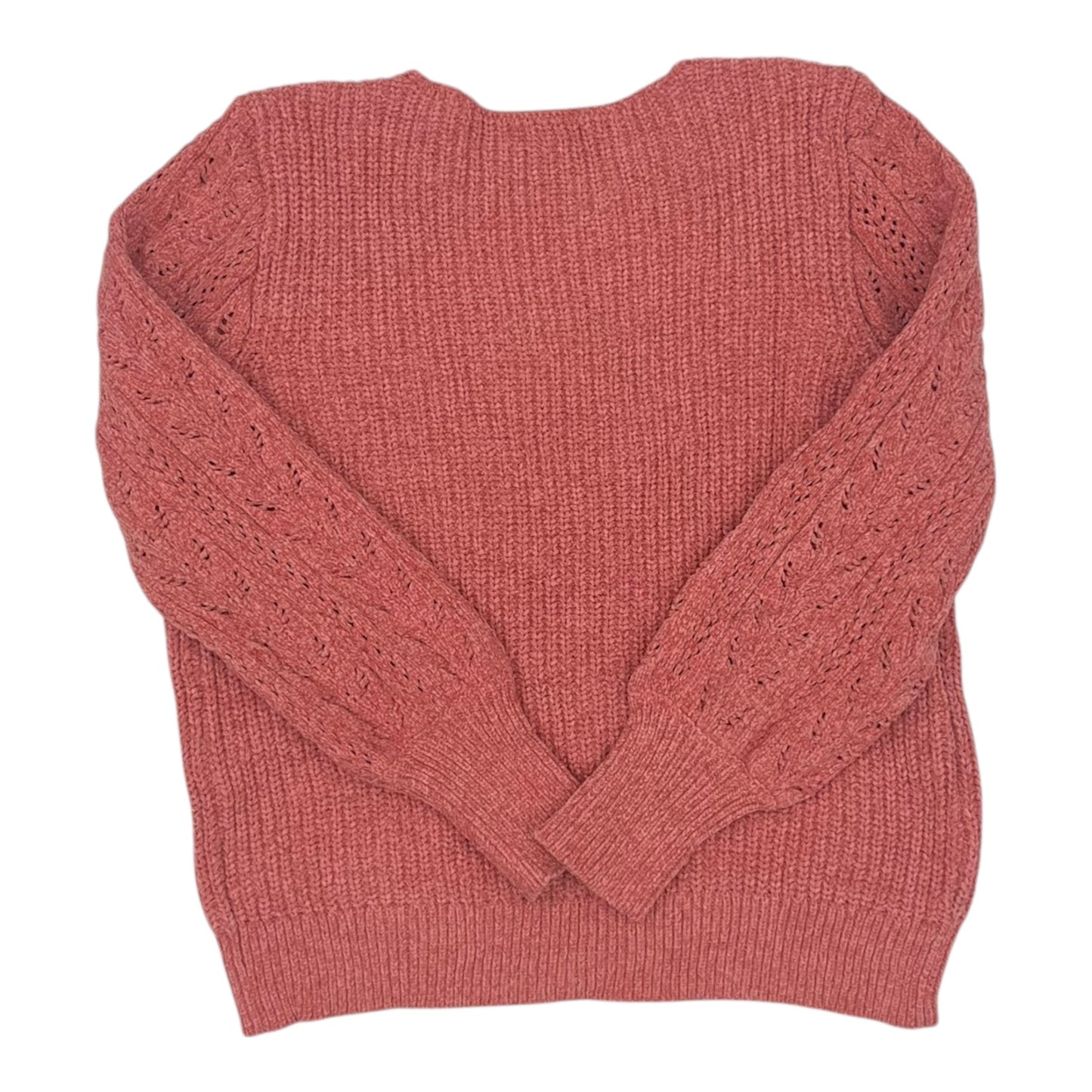 Sweater By Maurices In Coral, Size:L