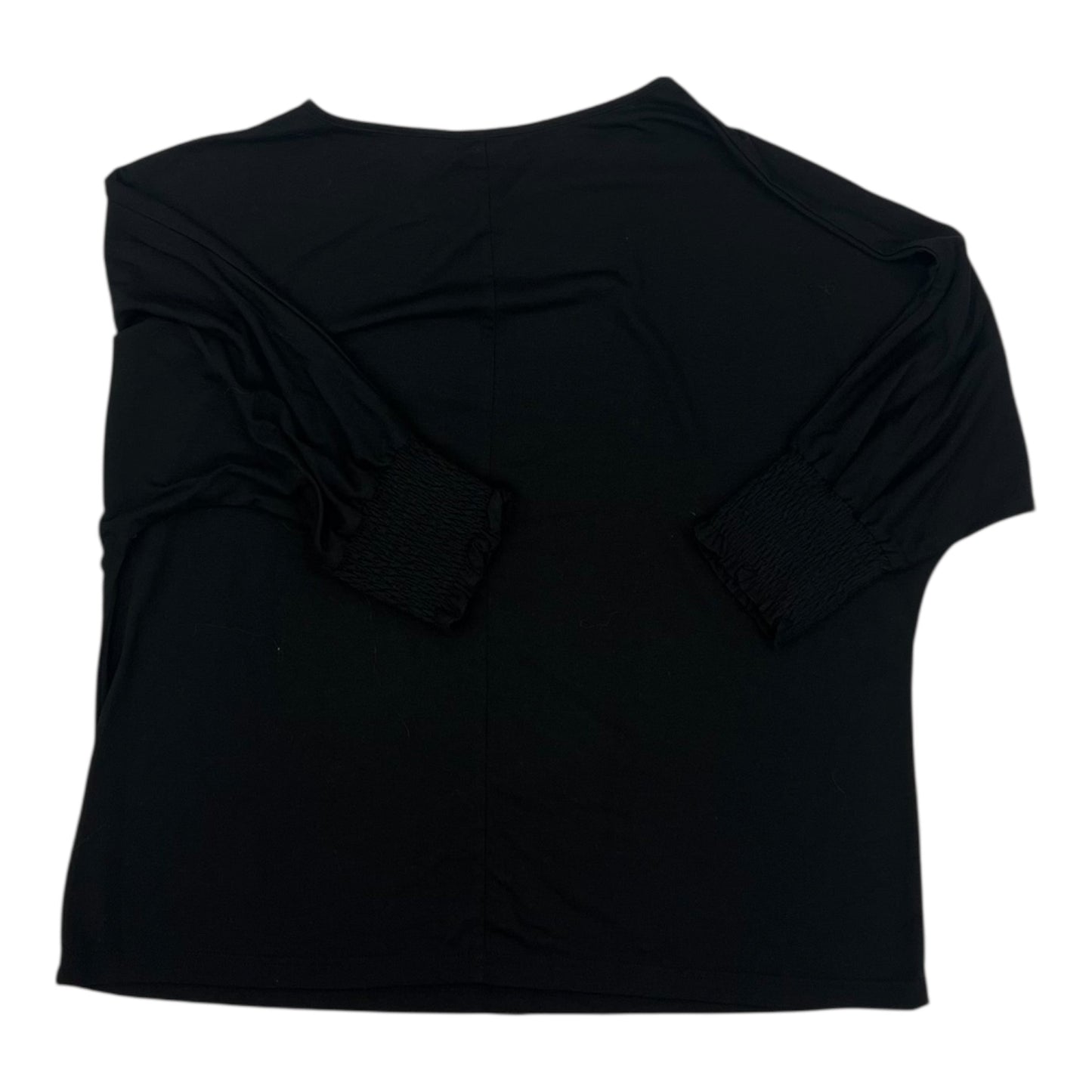 Top 3/4 Sleeve By Dokotoo In Black, Size:Xl