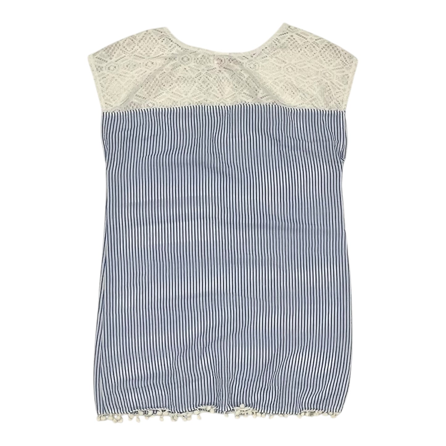 Top Ss By Merona In Blue & White, Size:M