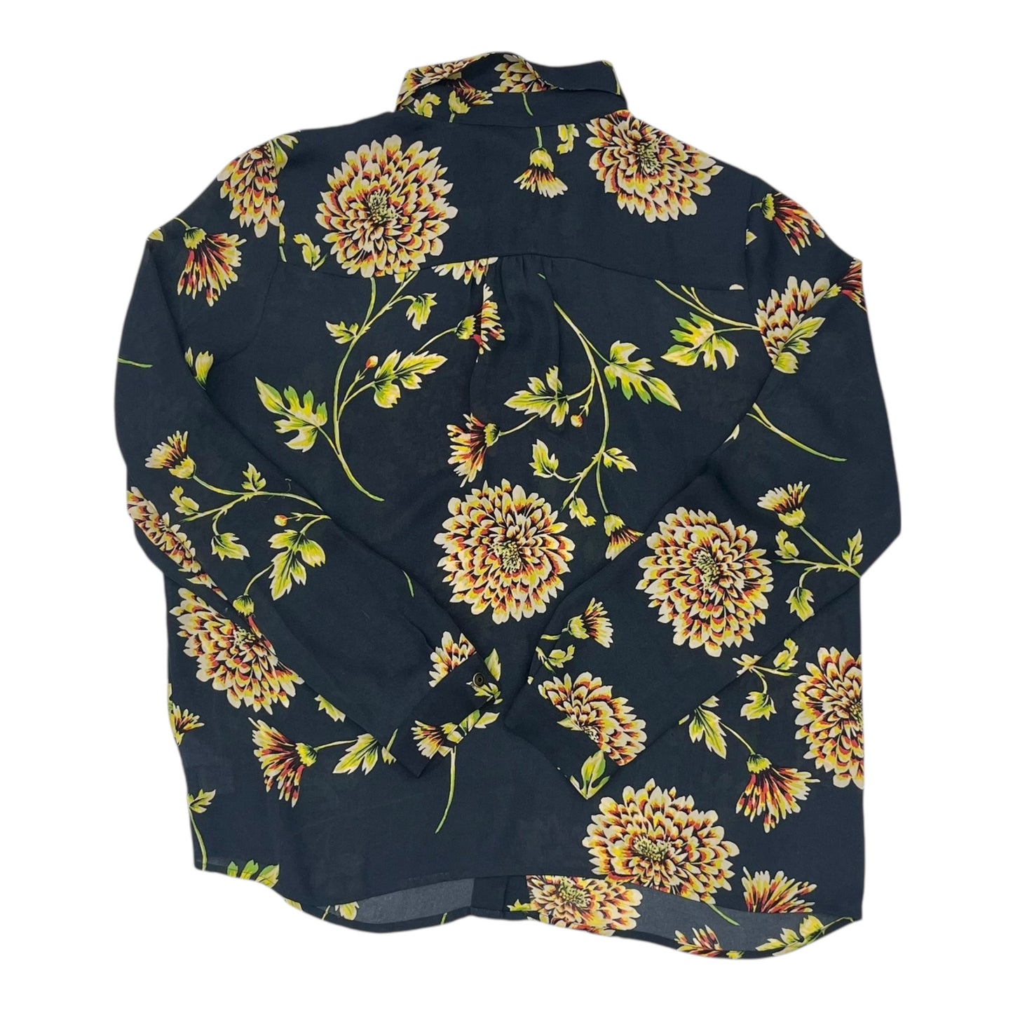 Blouse Ls By Cabi In Blue, Size:M