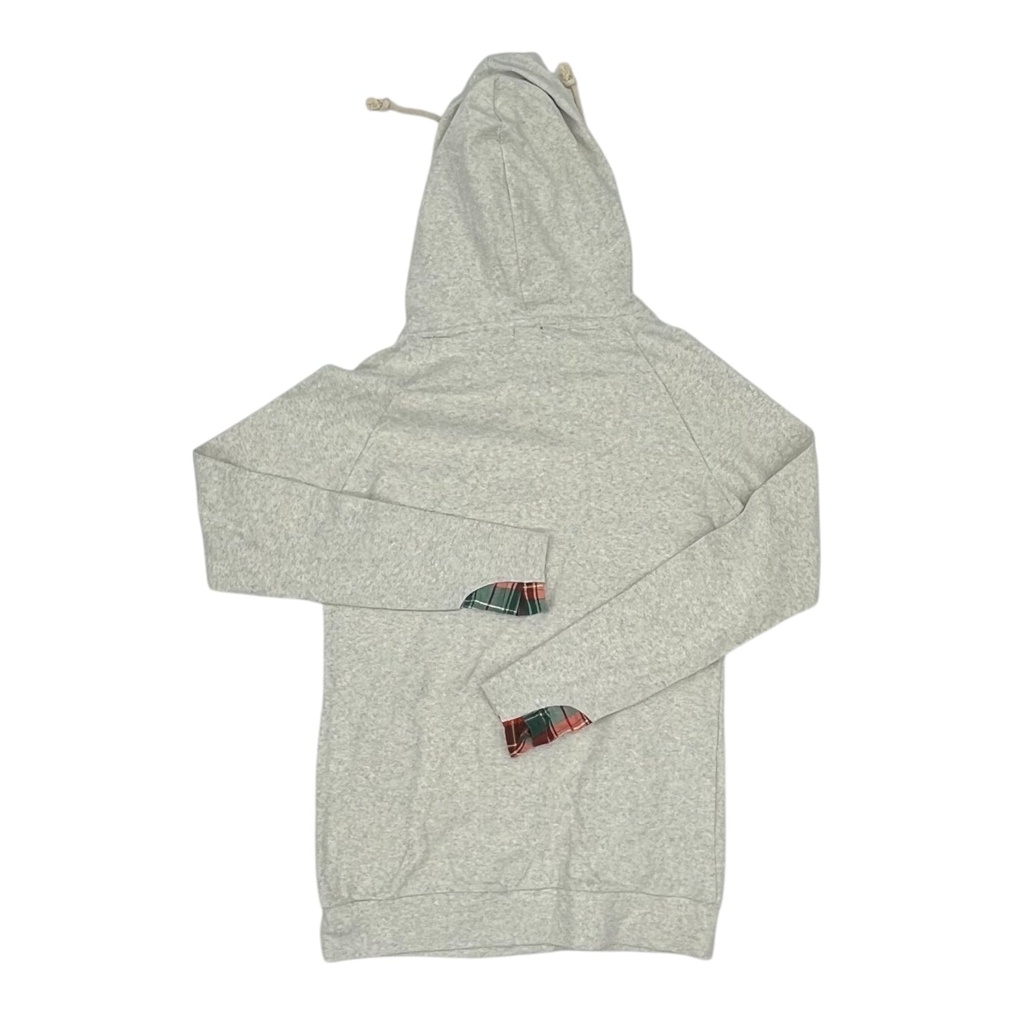 Sweatshirt Hoodie By Clothes Mentor In Grey, Size:S