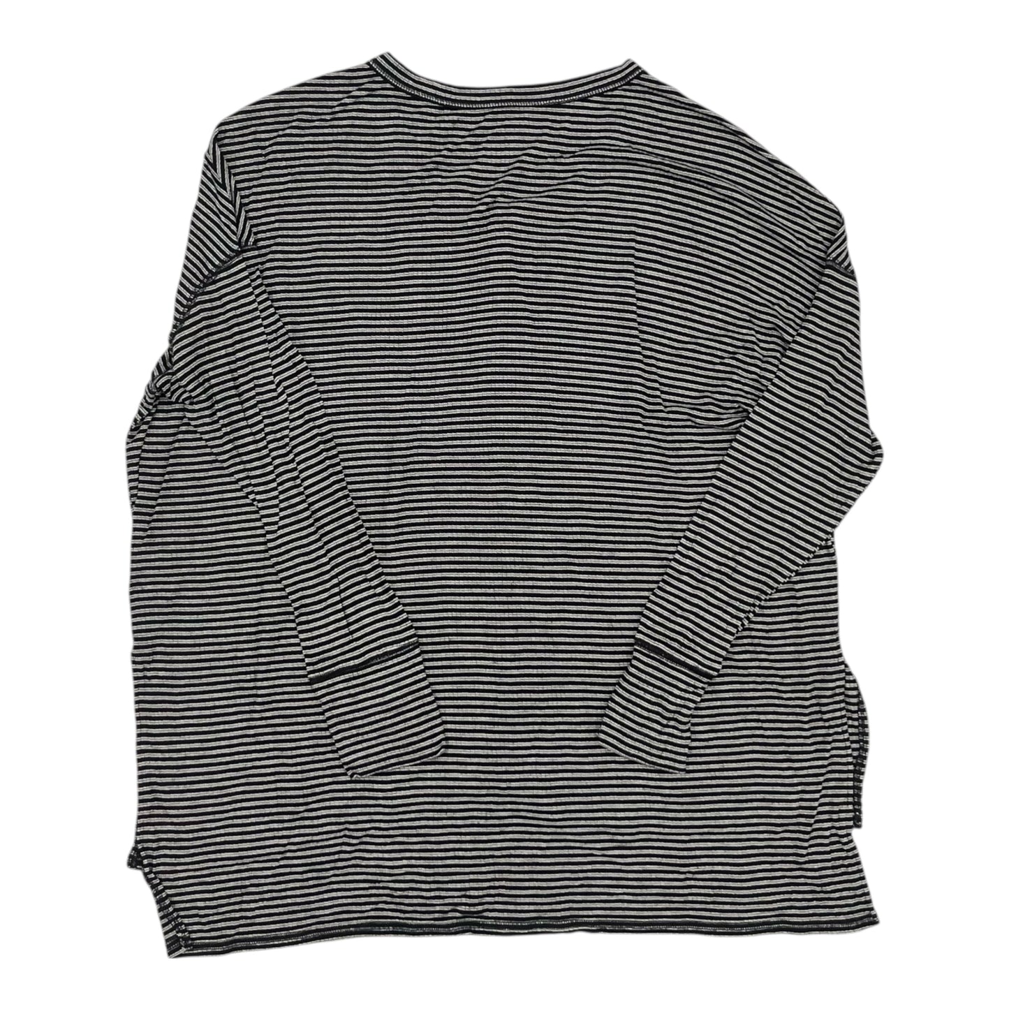 Top Ls By American Eagle In Black & Grey, Size:S