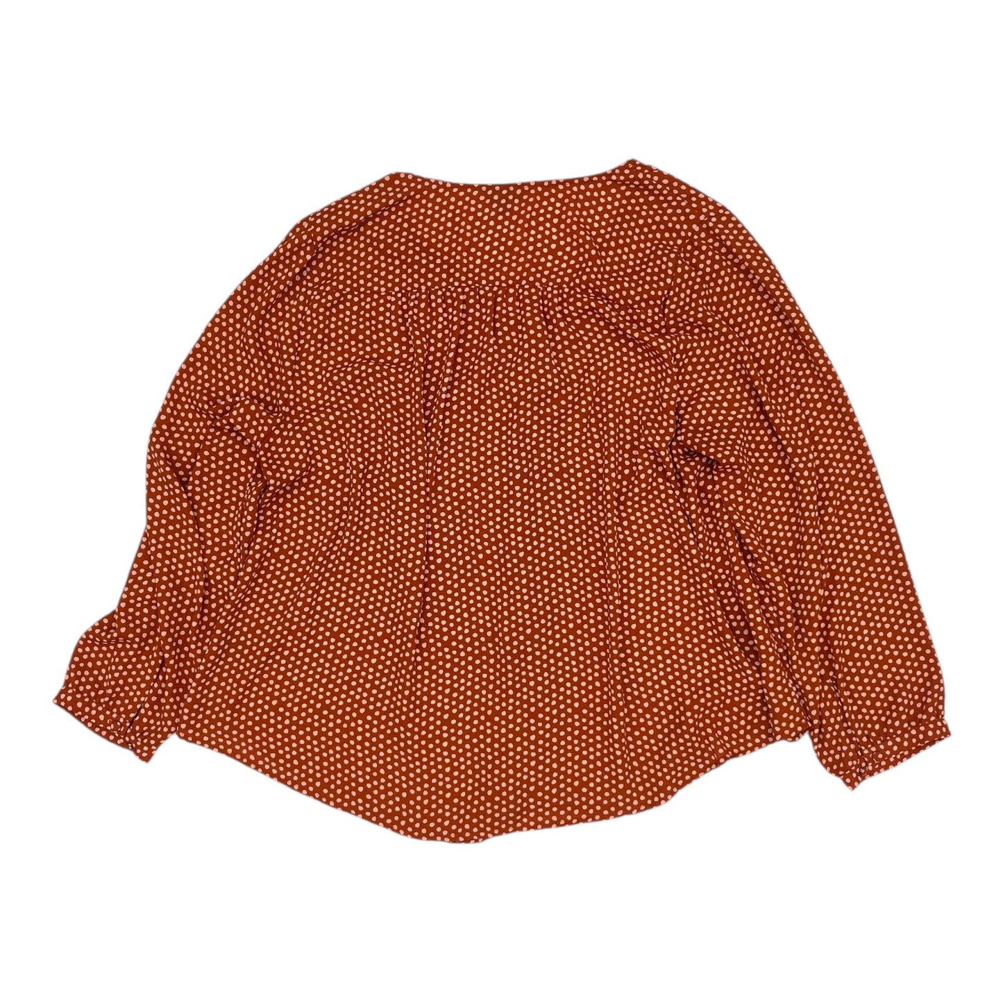 Blouse Ls By Torrid In Orange, Size:3X