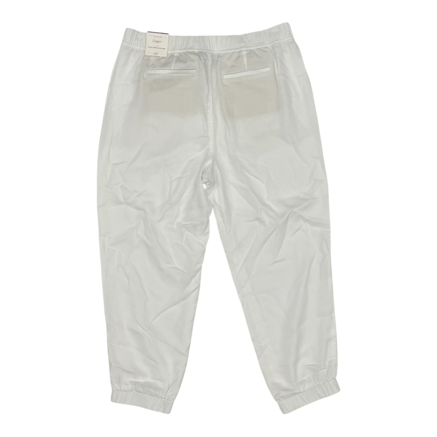 Pants Joggers By Talbots In White, Size:Mp