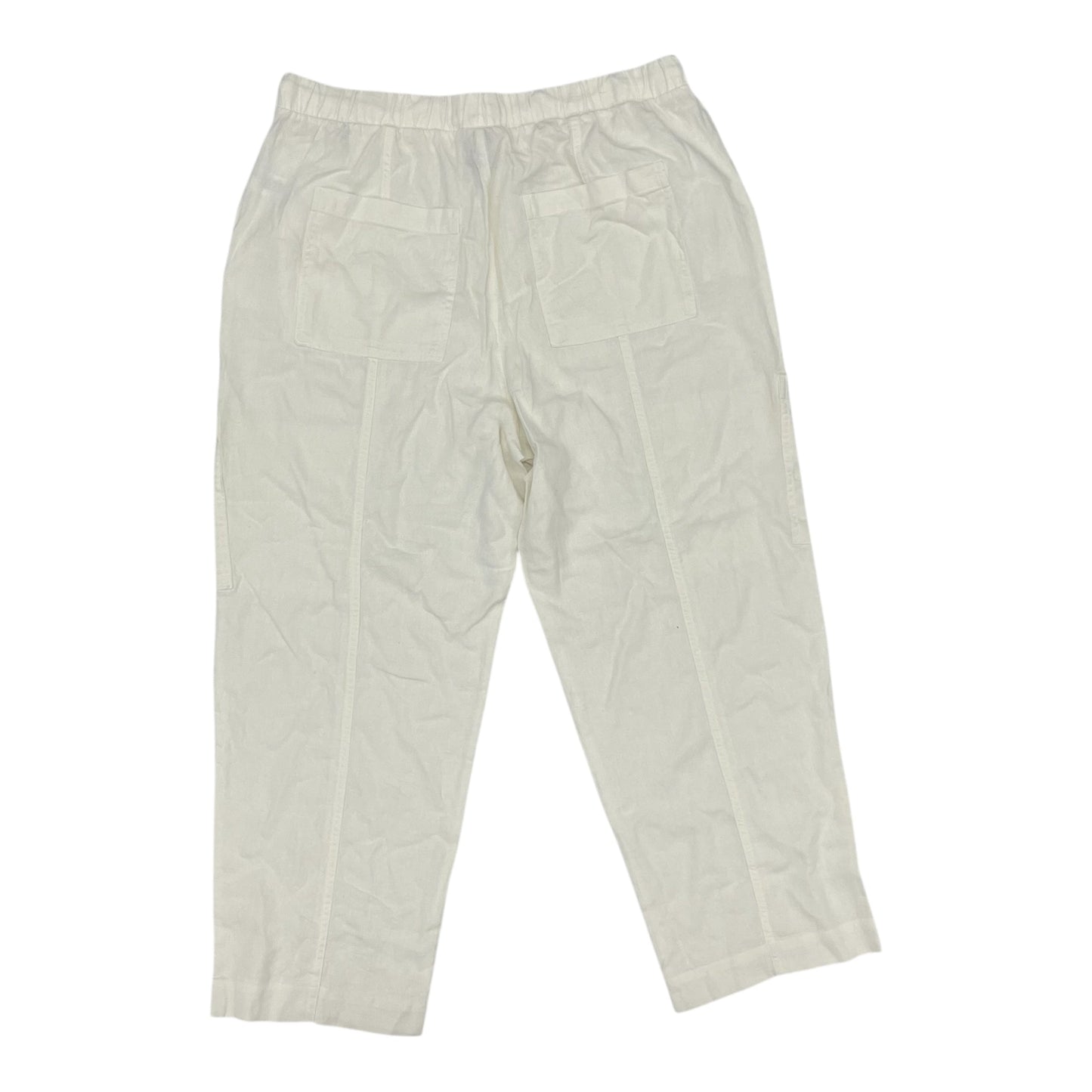 Pants Linen By Universal Thread In Cream, Size:L