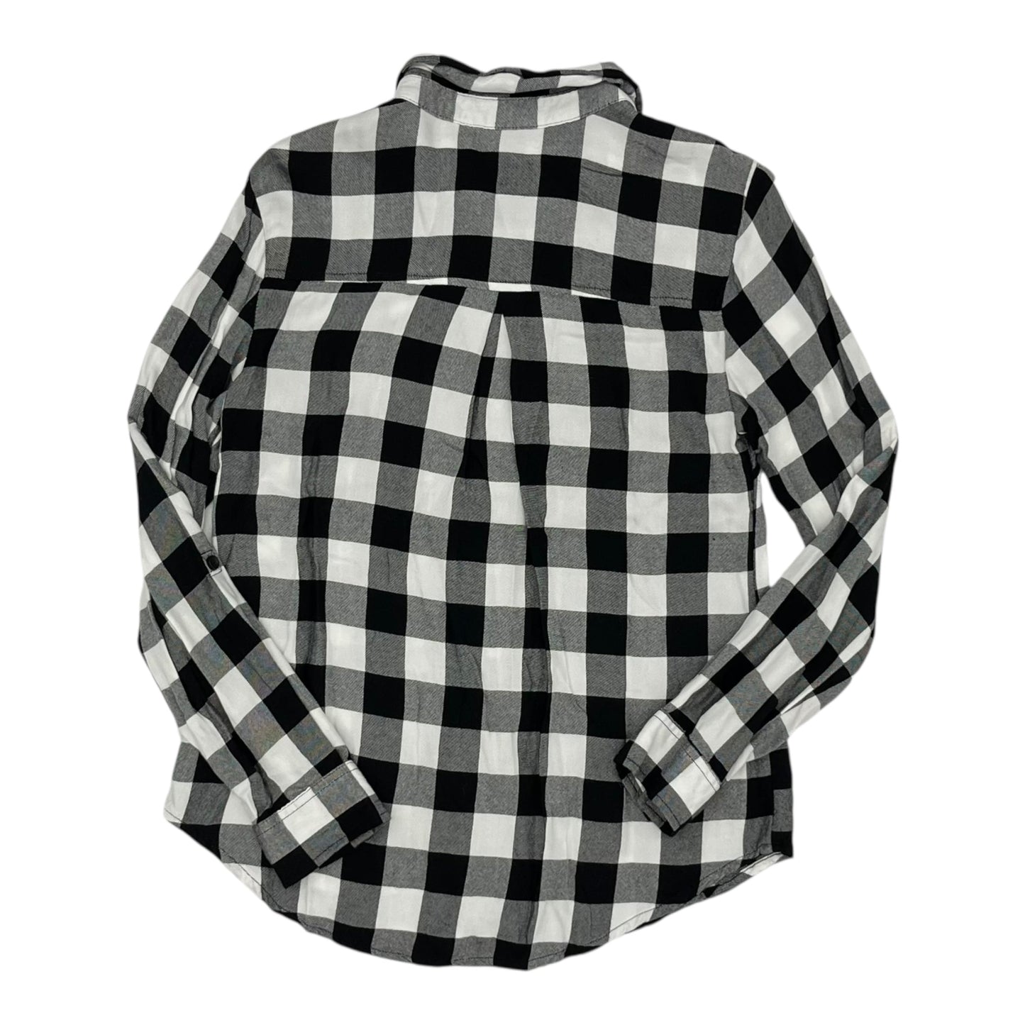 Top Ls By Time And Tru In Black & White, Size:S
