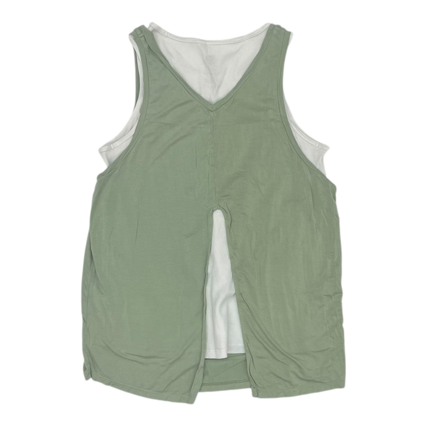 Mat Tank Top By Cmc In Green, Size:Xl