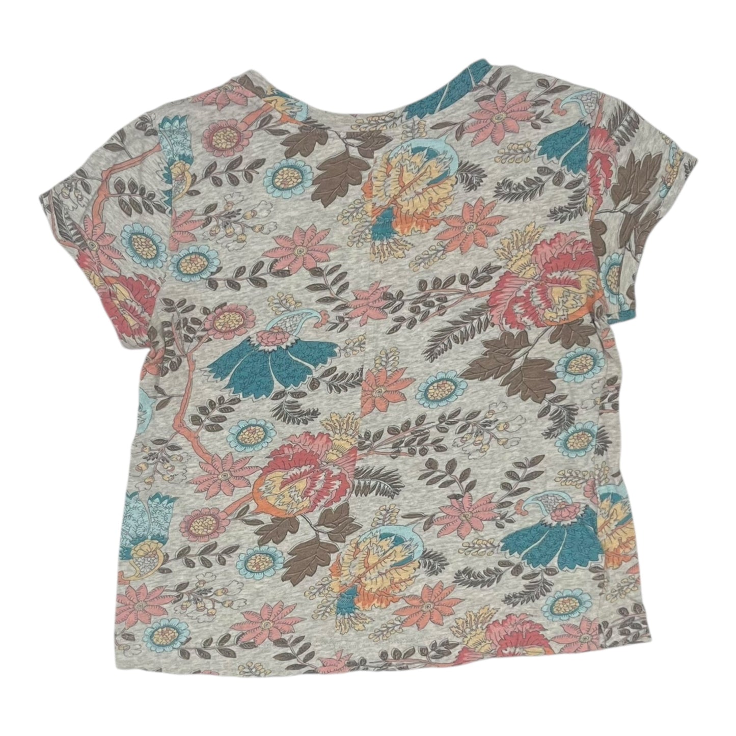 Top Ss By Loft In Floral Print, Size:Xs