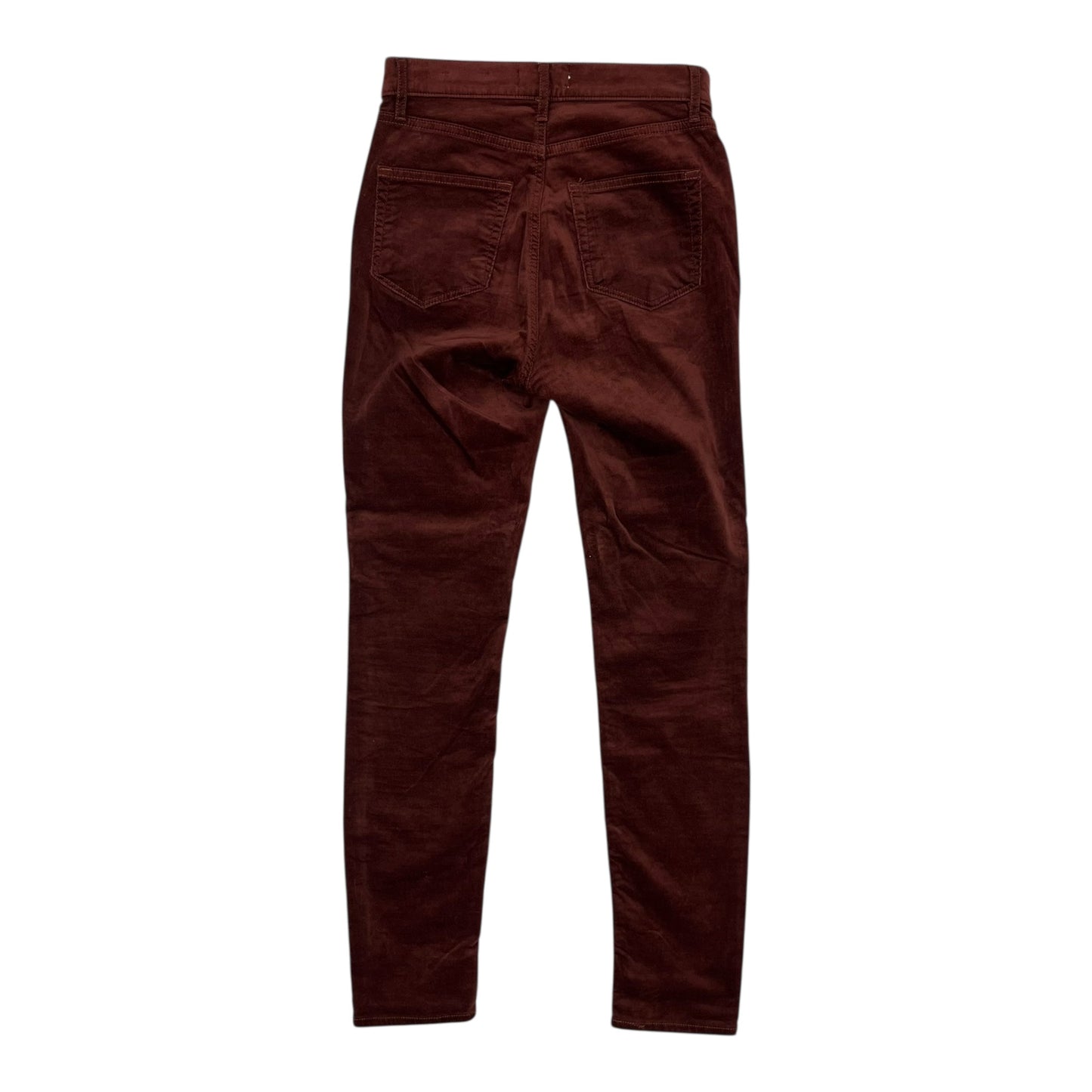 Pants Corduroy By Loft In Maroon, Size:0