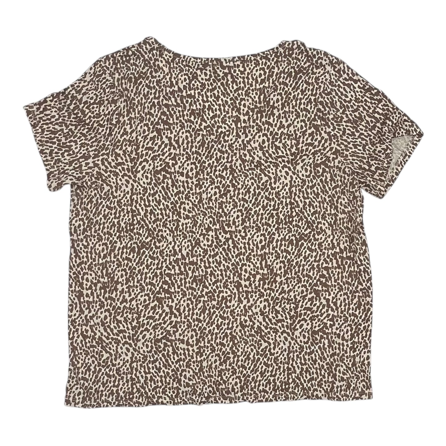 Top Ss By Old Navy In Brown & Cream, Size:L