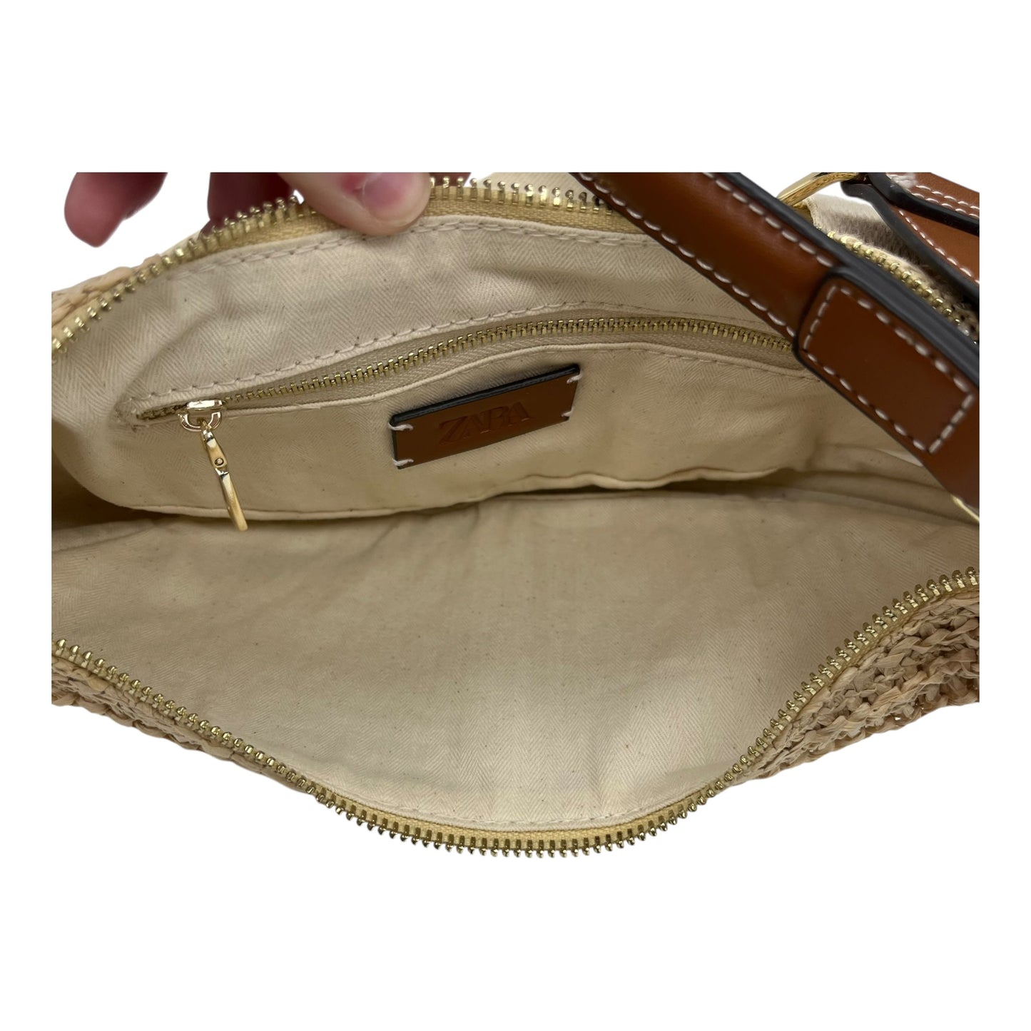 Crossbody By Zara In Tan, Size:Medium