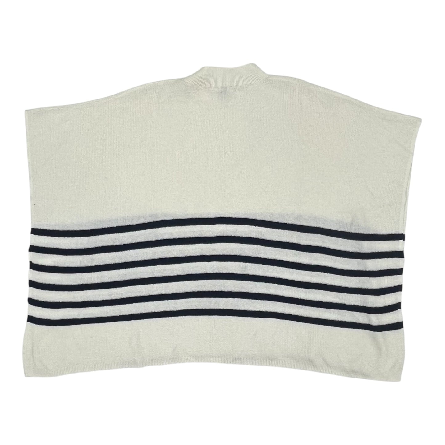 Poncho By J. Crew In White, Size:Osfm