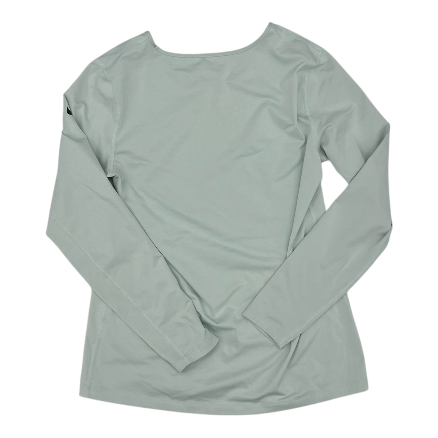 Athletic Top Ls Collar By Nike In Blue, Size:Xl