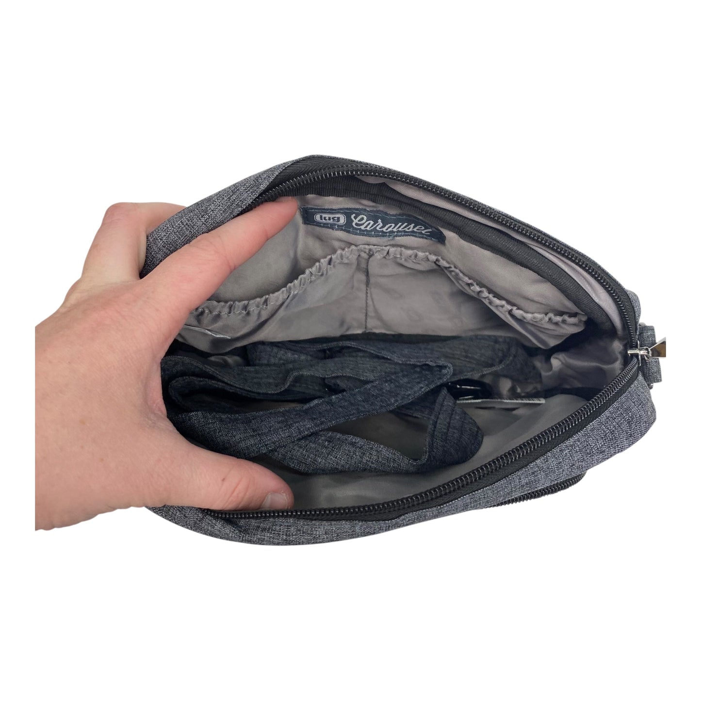 Crossbody By Lug In Grey, Size:Small