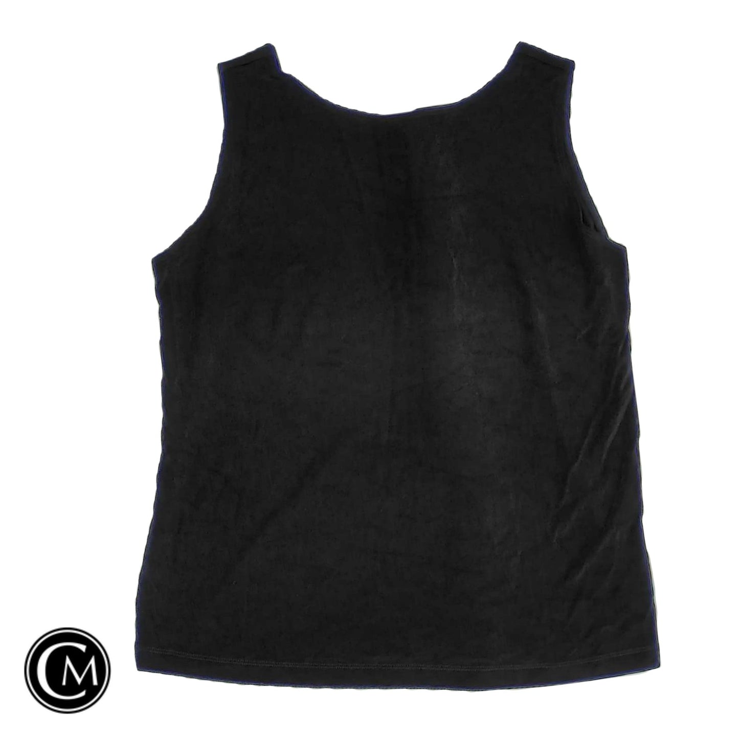 Top Sleeveless By Chicos In Black, Size: 12 image 1