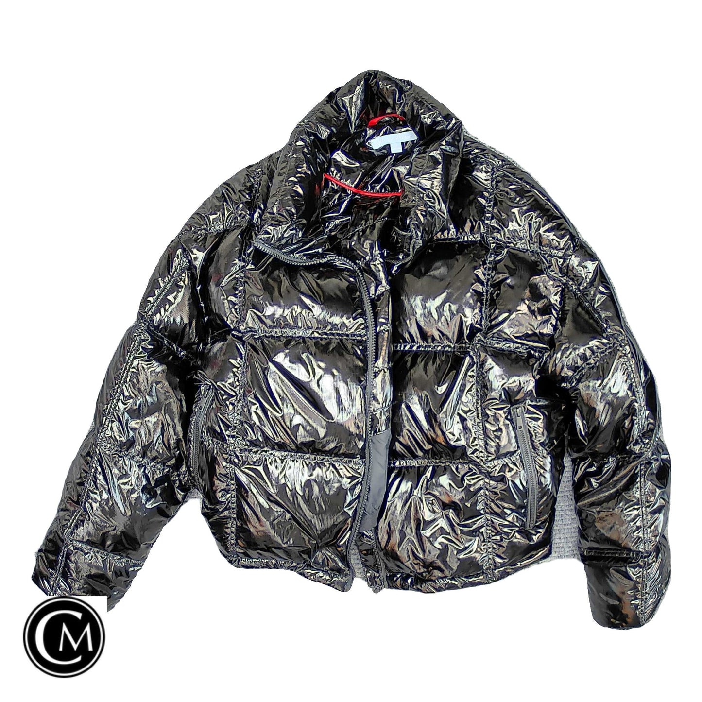Jacket Puffer & Quilted By Antonio Melani In Black, Size: L
