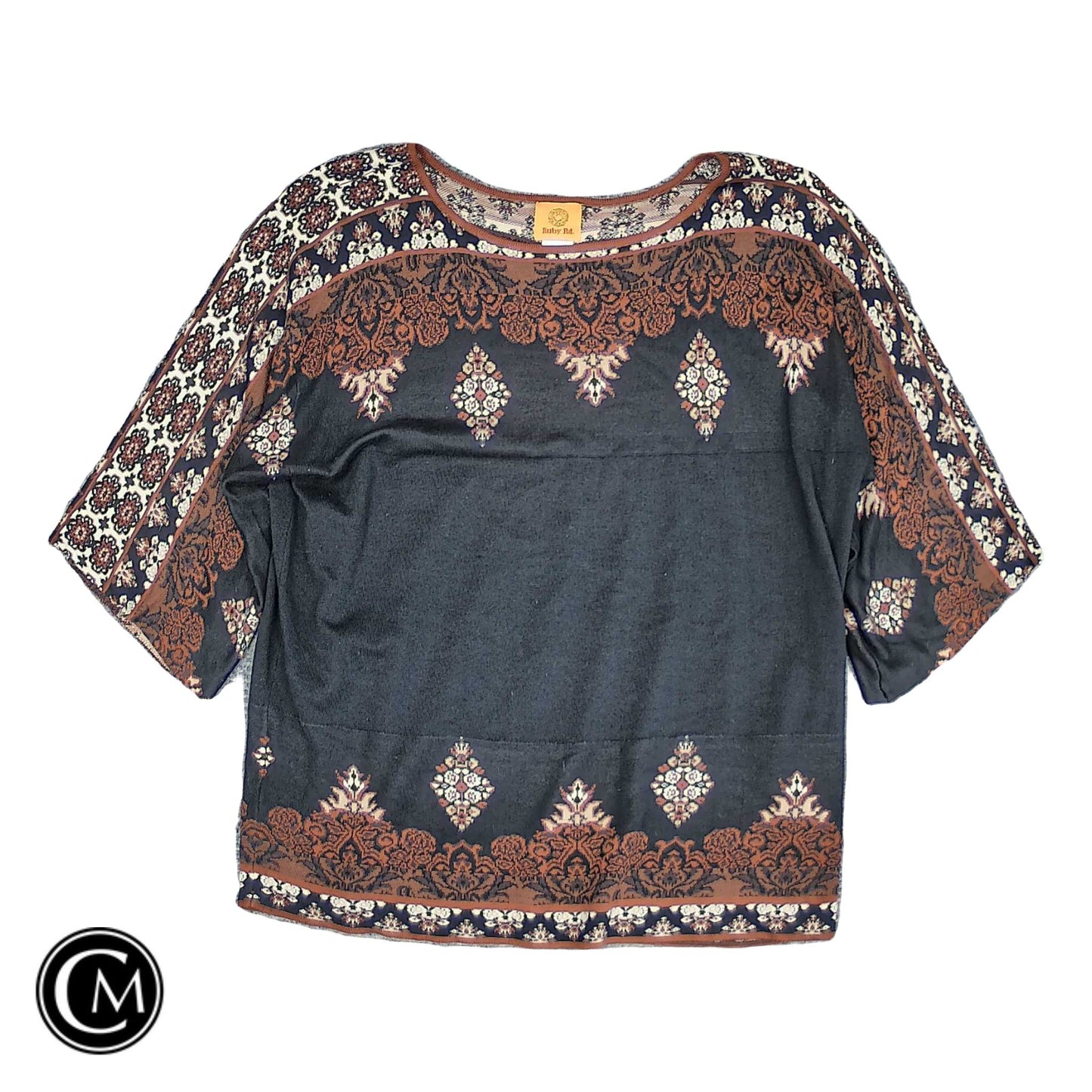 Top 3/4 Sleeve By Ruby Rd In Multi, Size: M