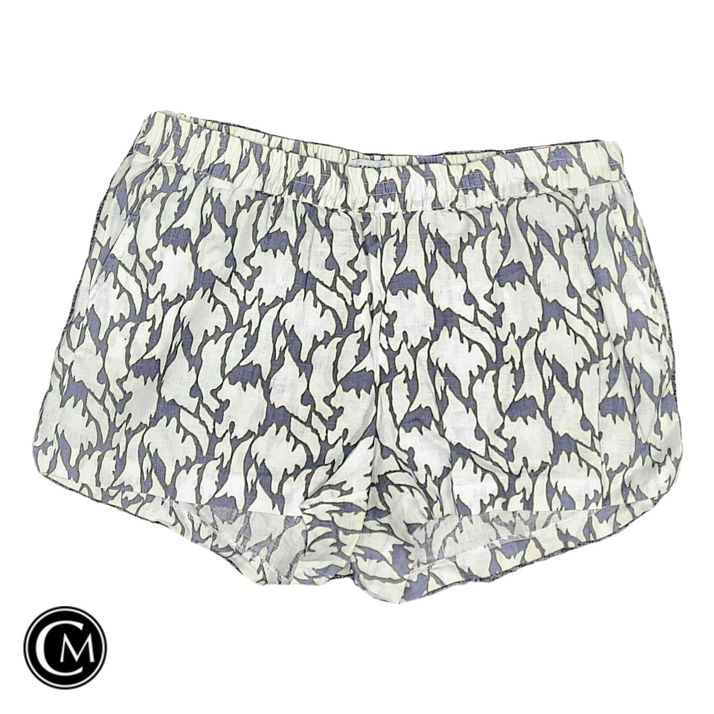 Shorts By Clothes Mentor In Blue & White, Size: Xl image 1