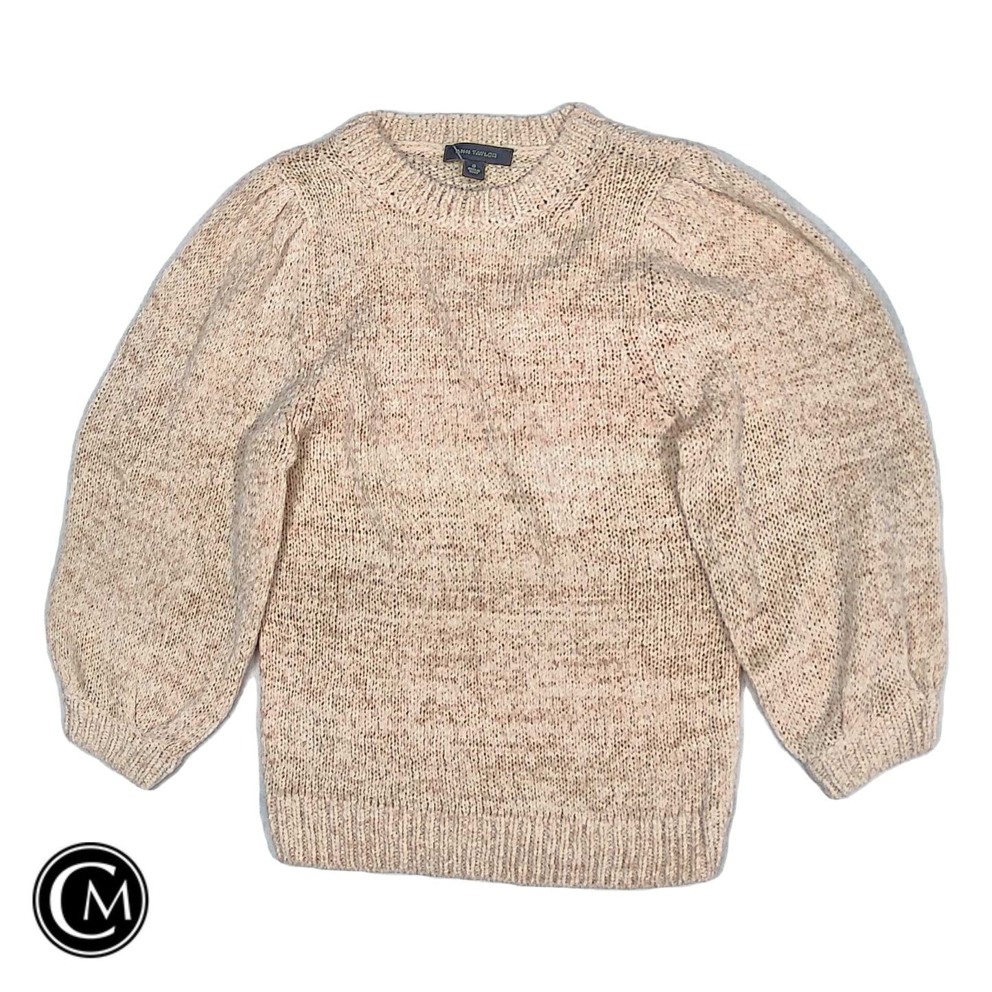 Sweater By Ann Taylor In Orange, Size: M