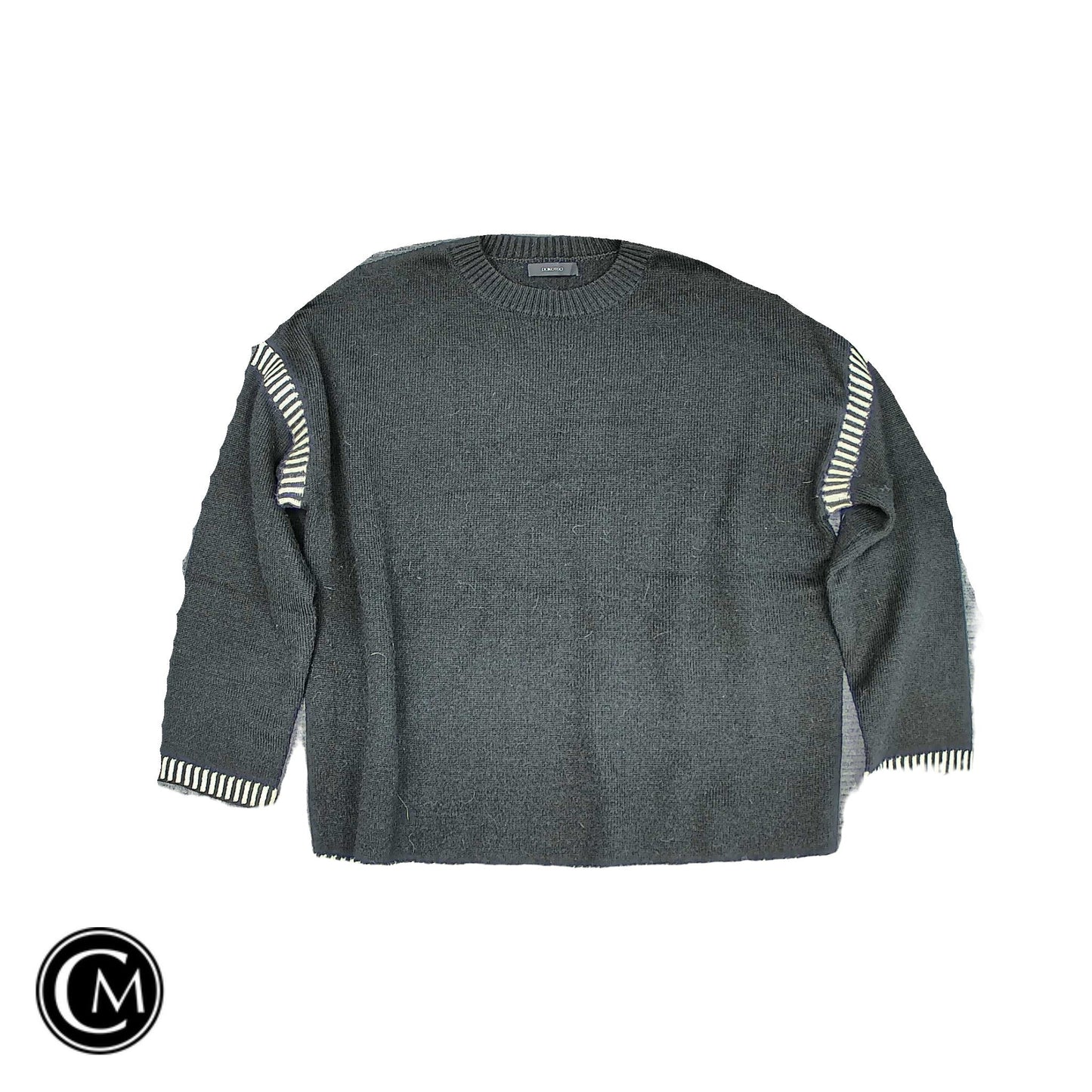Sweater By Dokotoo In Black & White, Size: 2x