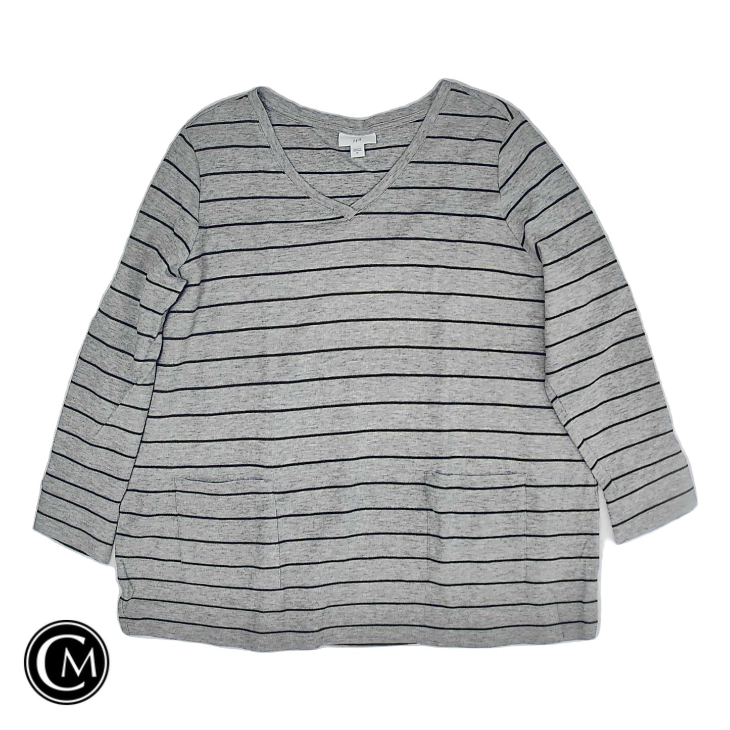 Tunic Ls By J. Jill In Grey, Size: Xl