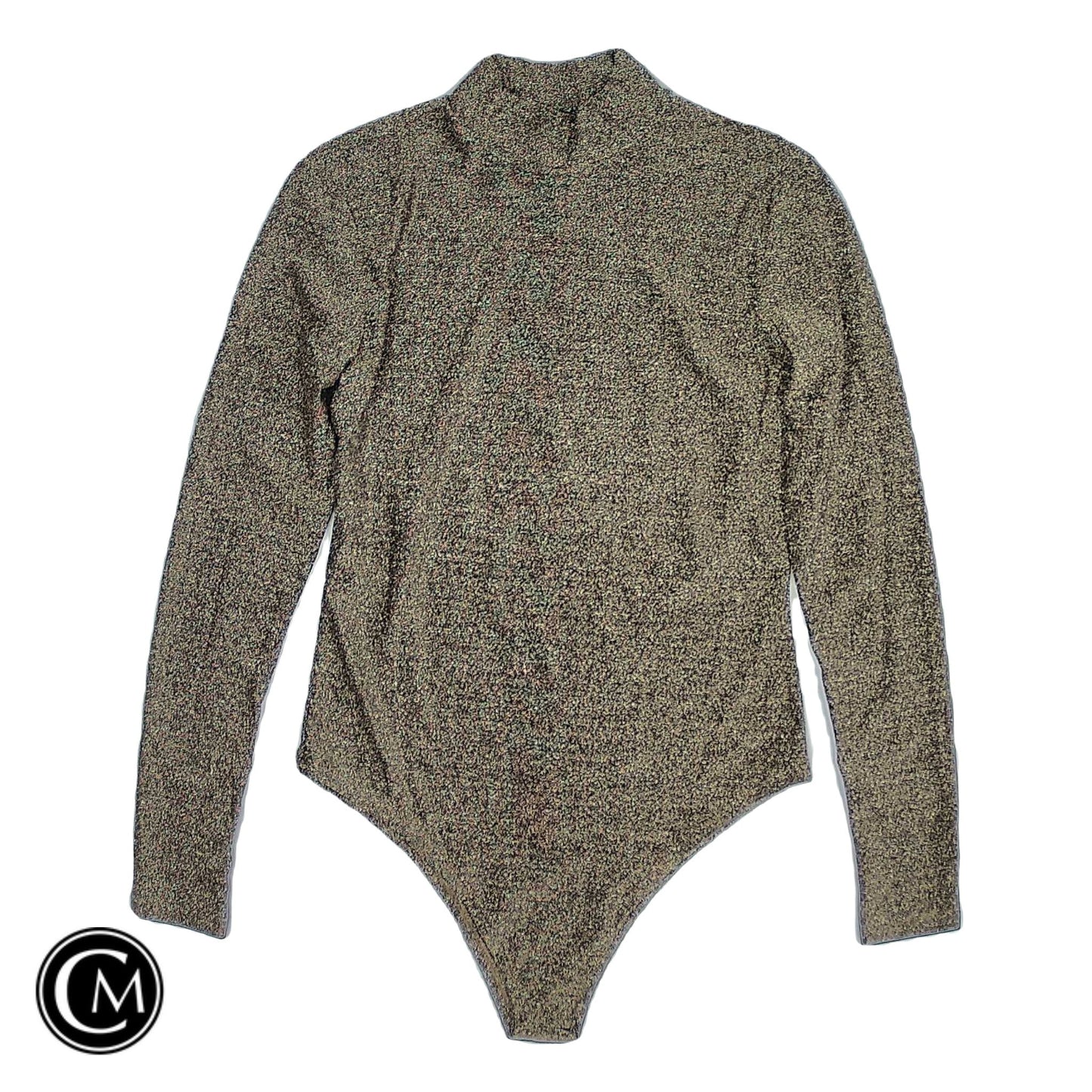 Bodysuit By Mittoshop In Black & Gold, Size: M