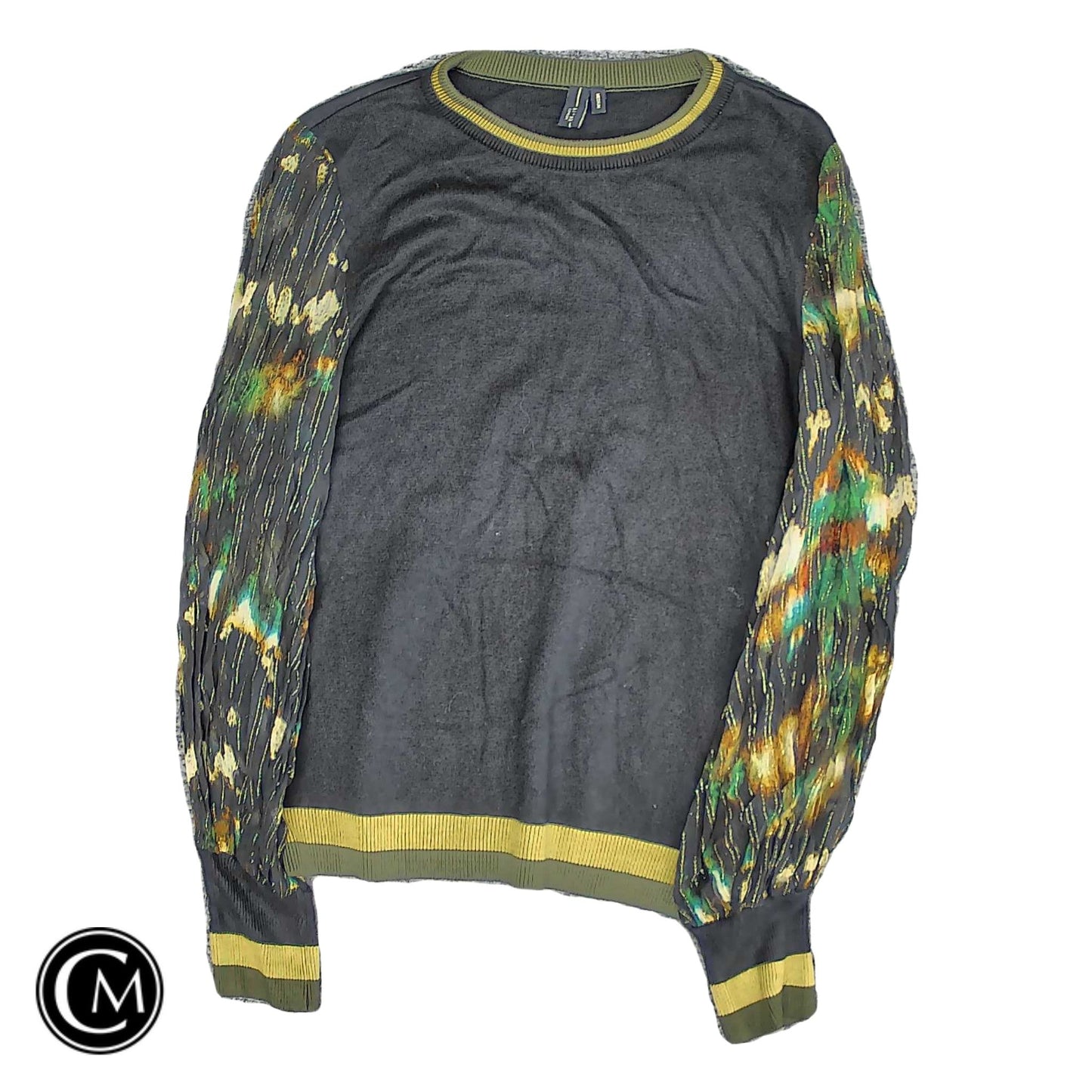Sweater By Blank London In Black & Green, Size: M image 1