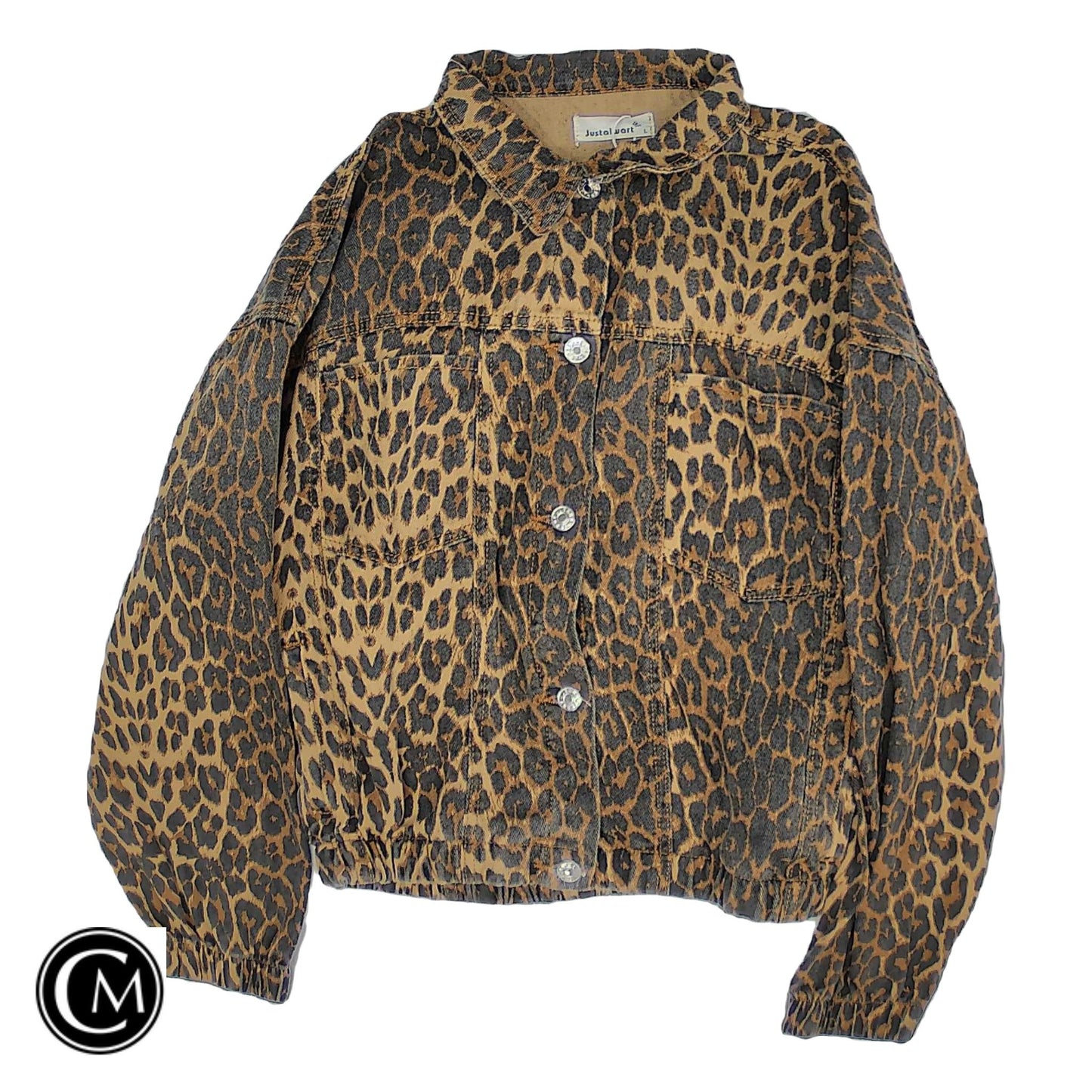 Jacket Other By Clothes Mentor In Animal Print, Size: L