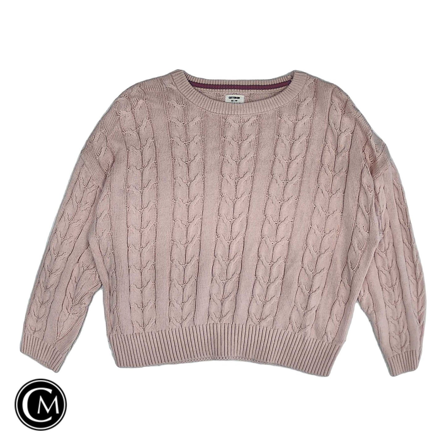 Sweater By Cotton On In Pink, Size: Xs