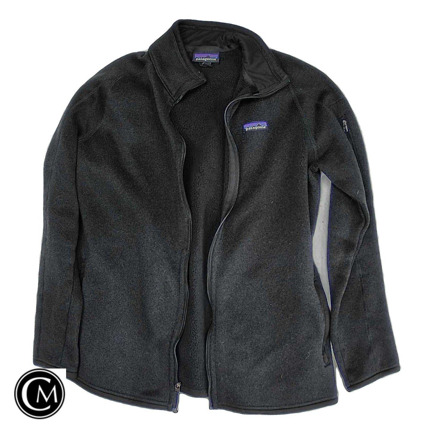 Athletic Jacket By Patagonia In Black, Size: Xl