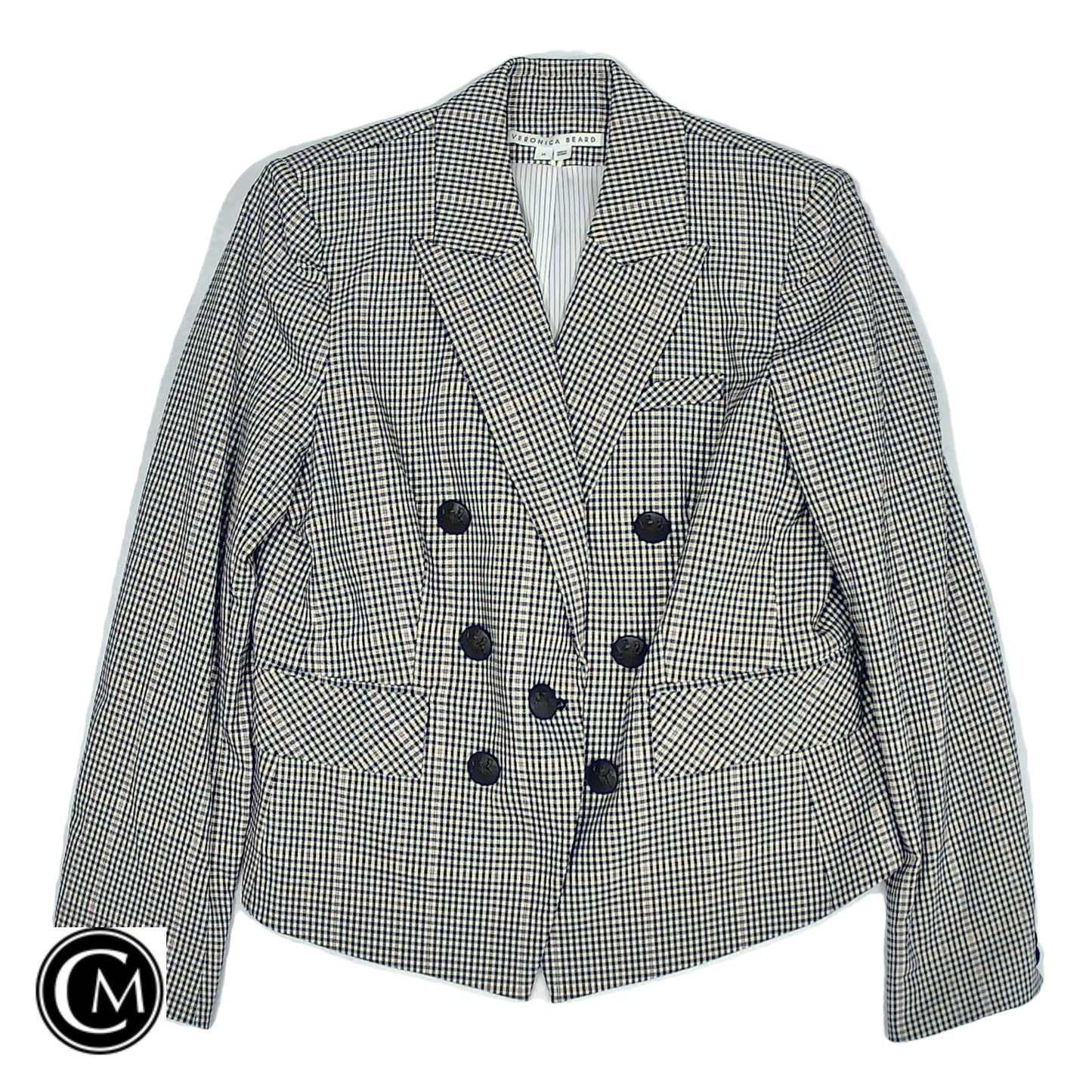 Blazer By Veronica Beard In Black & White, Size: 14 image 1
