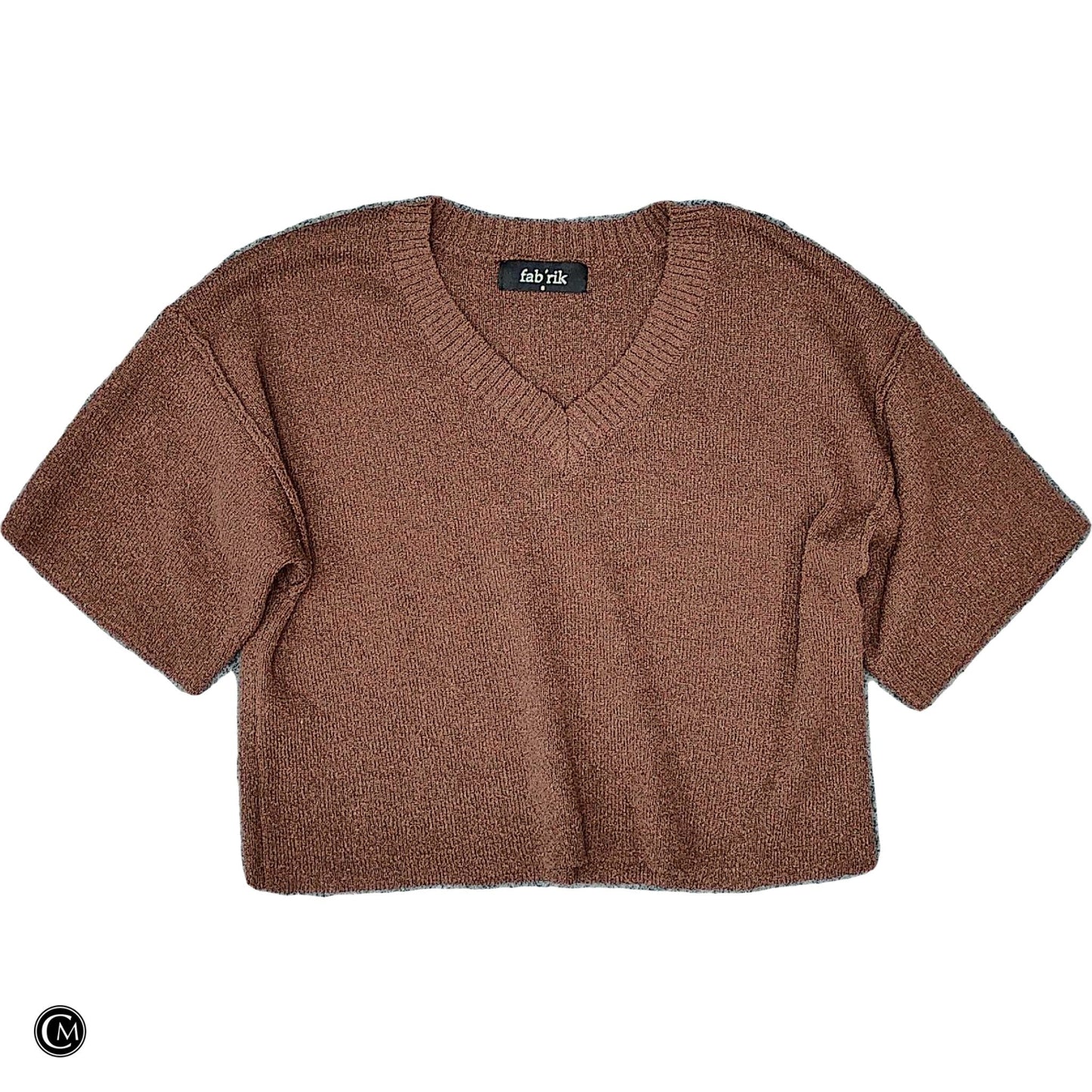 Sweater Ss By Fabrik In Brown, Size: S
