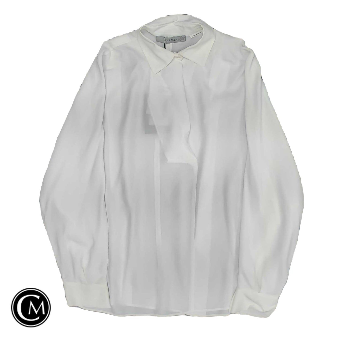Blouse Ls By Cma In White, Size: 6