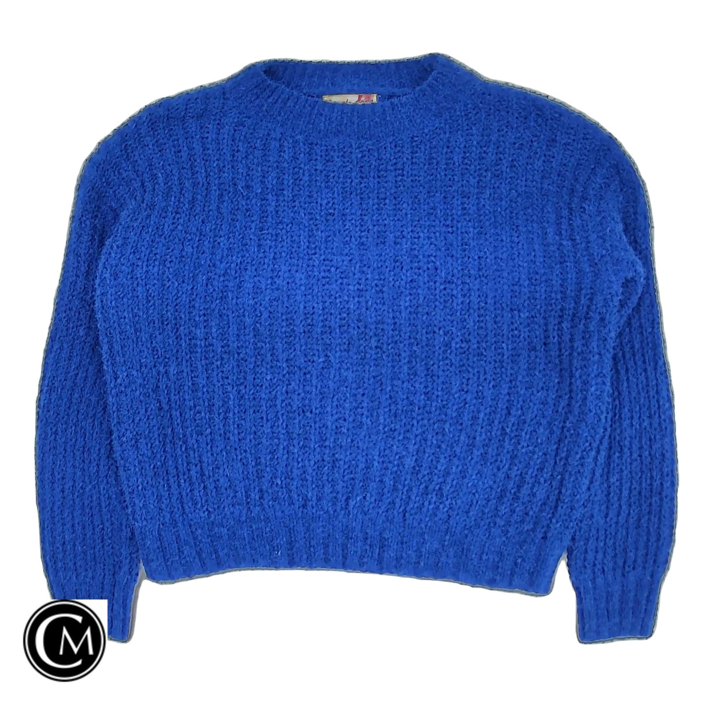 Sweater By Clothes Mentor In Blue, Size: M