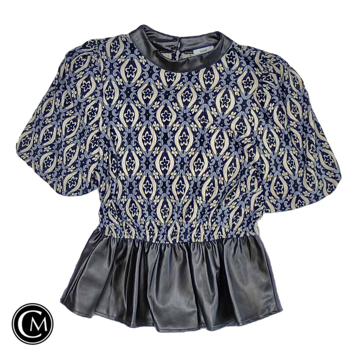 Top Ss By Voy In Black & White, Size: S
