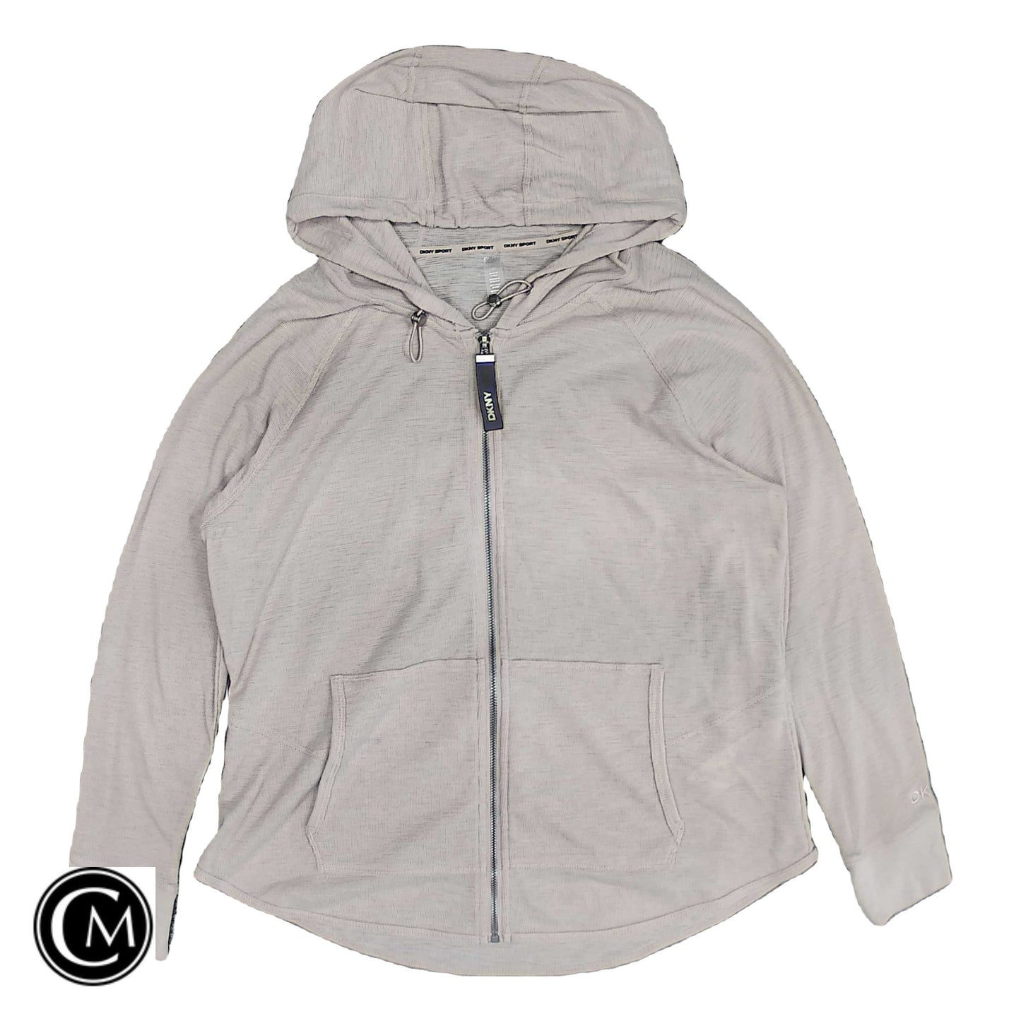 Sweatshirt Hoodie By Dkny In Pink, Size: Xl image 1
