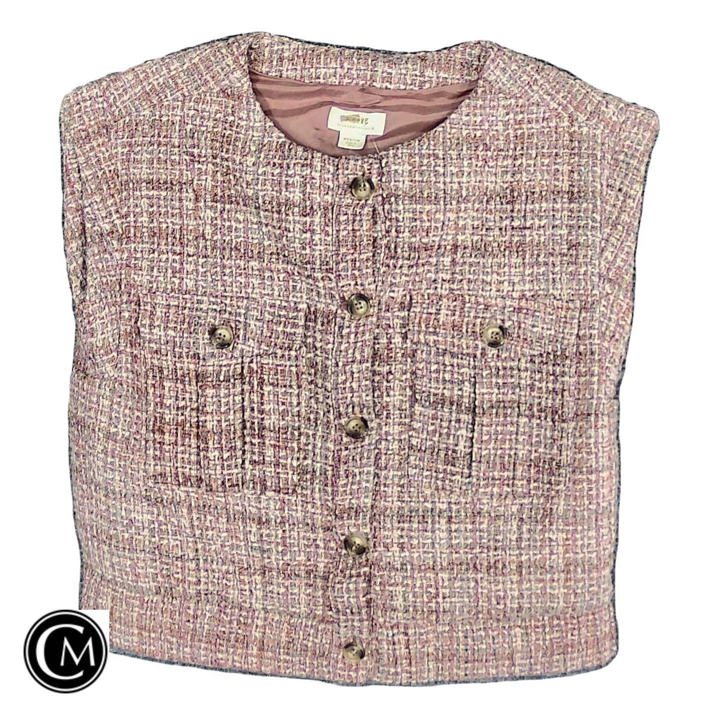 Vest Other By Maeve In Pink, Size: M