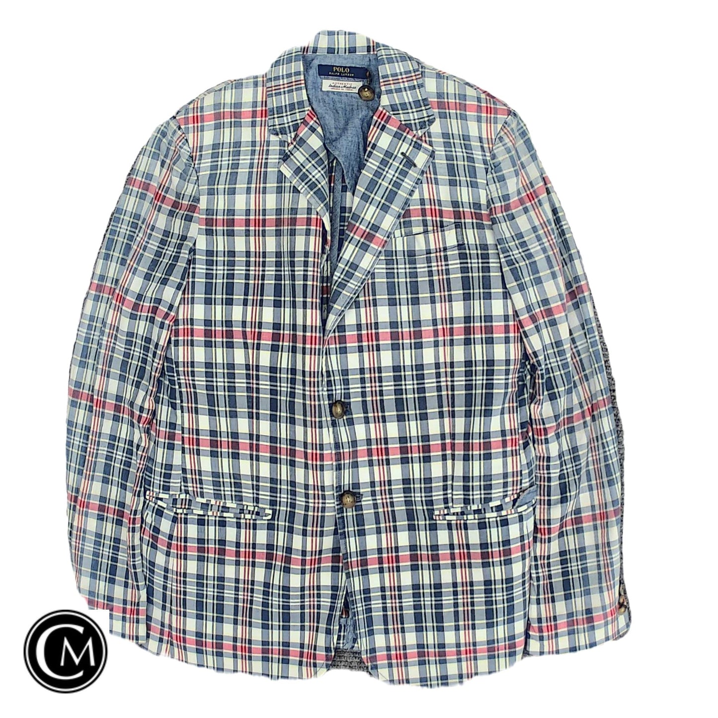 Blazer By Polo Ralph Lauren In Blue Red & White, Size: 6 image 1
