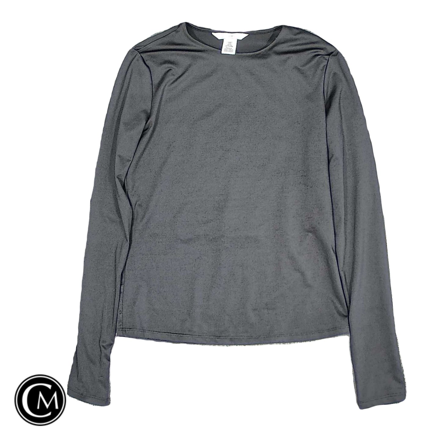 Top Ls Basic By H&M In Black, Size: S image 1