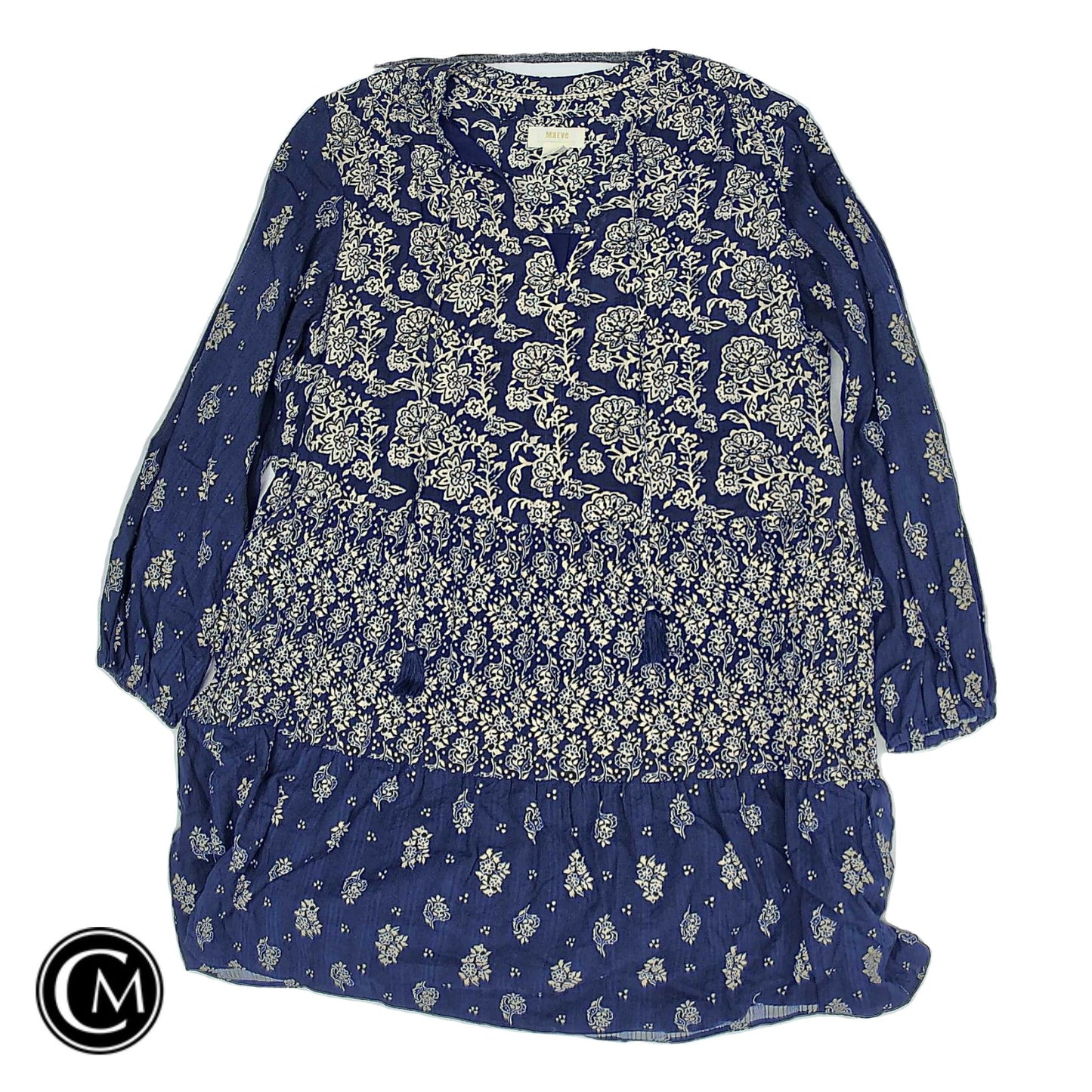 Dress Casual Short By Maeve In Blue, Size: M